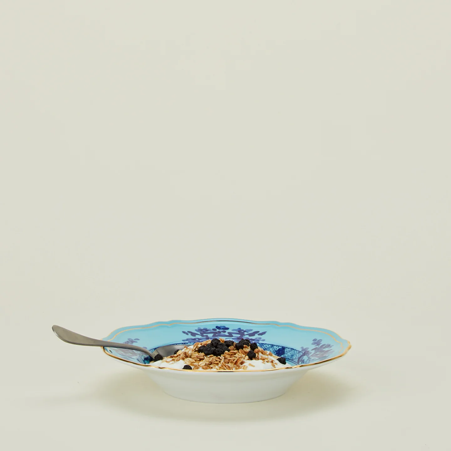 Oriente Italiano Soup Plate - Iris - Image 2