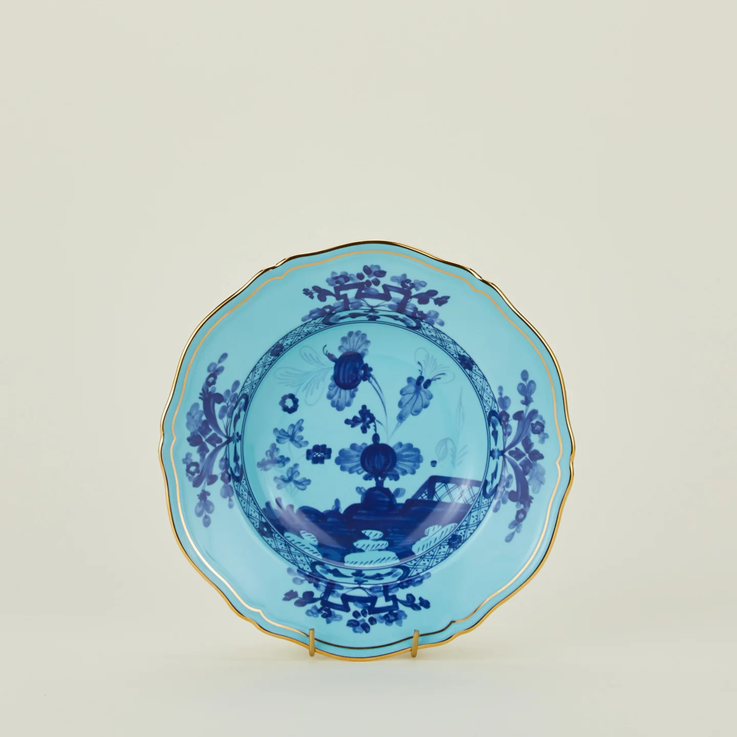 Oriente Italiano Soup Plate - Iris - Image 3