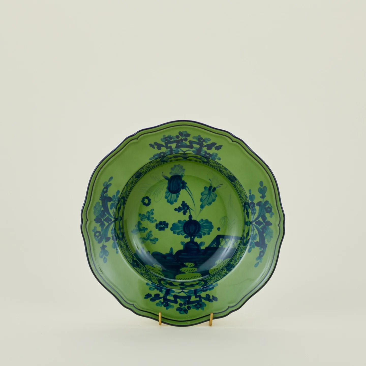 Oriente Italiano Soup Plate - Malachite - Image 3