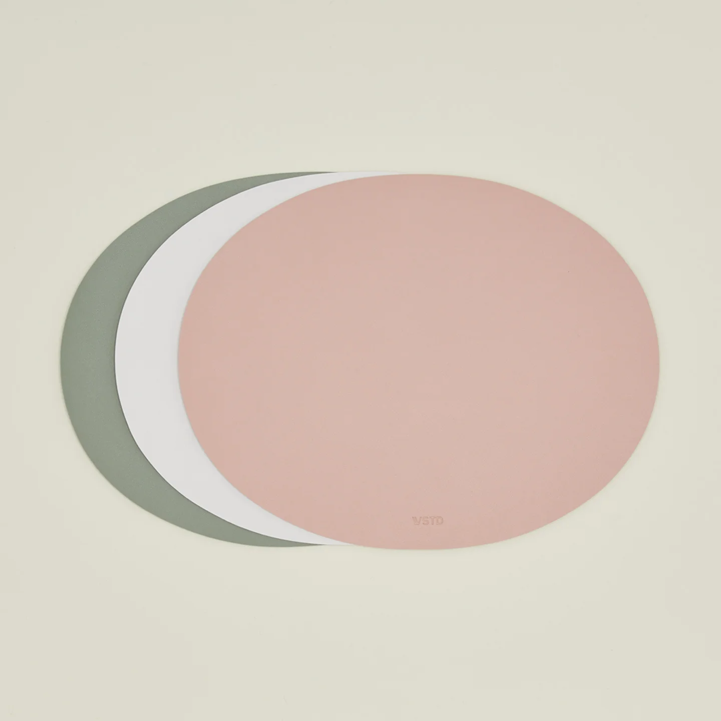 Oval Placemat - Cream - Image 4