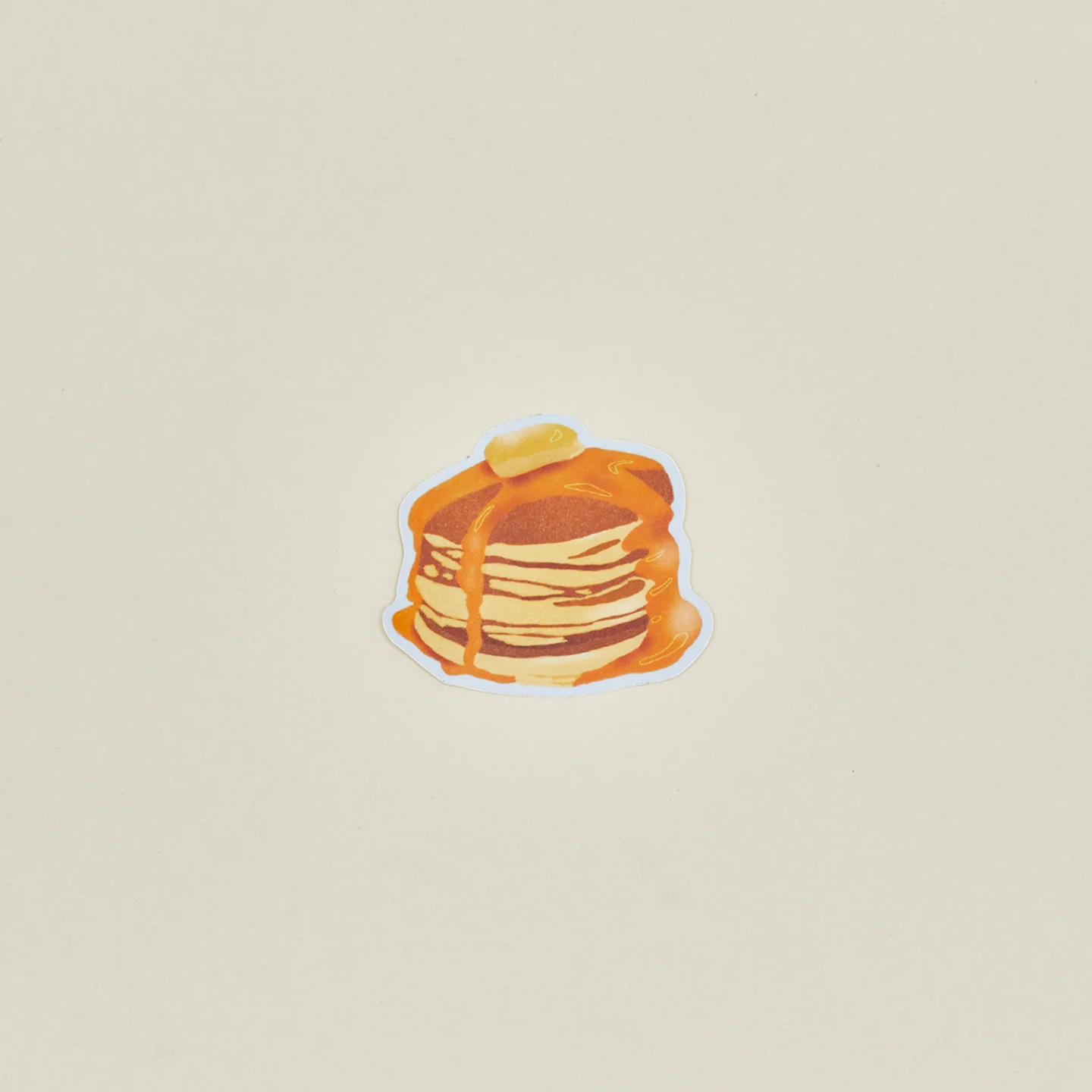 Pancakes Vinyl Sticker - Image 2