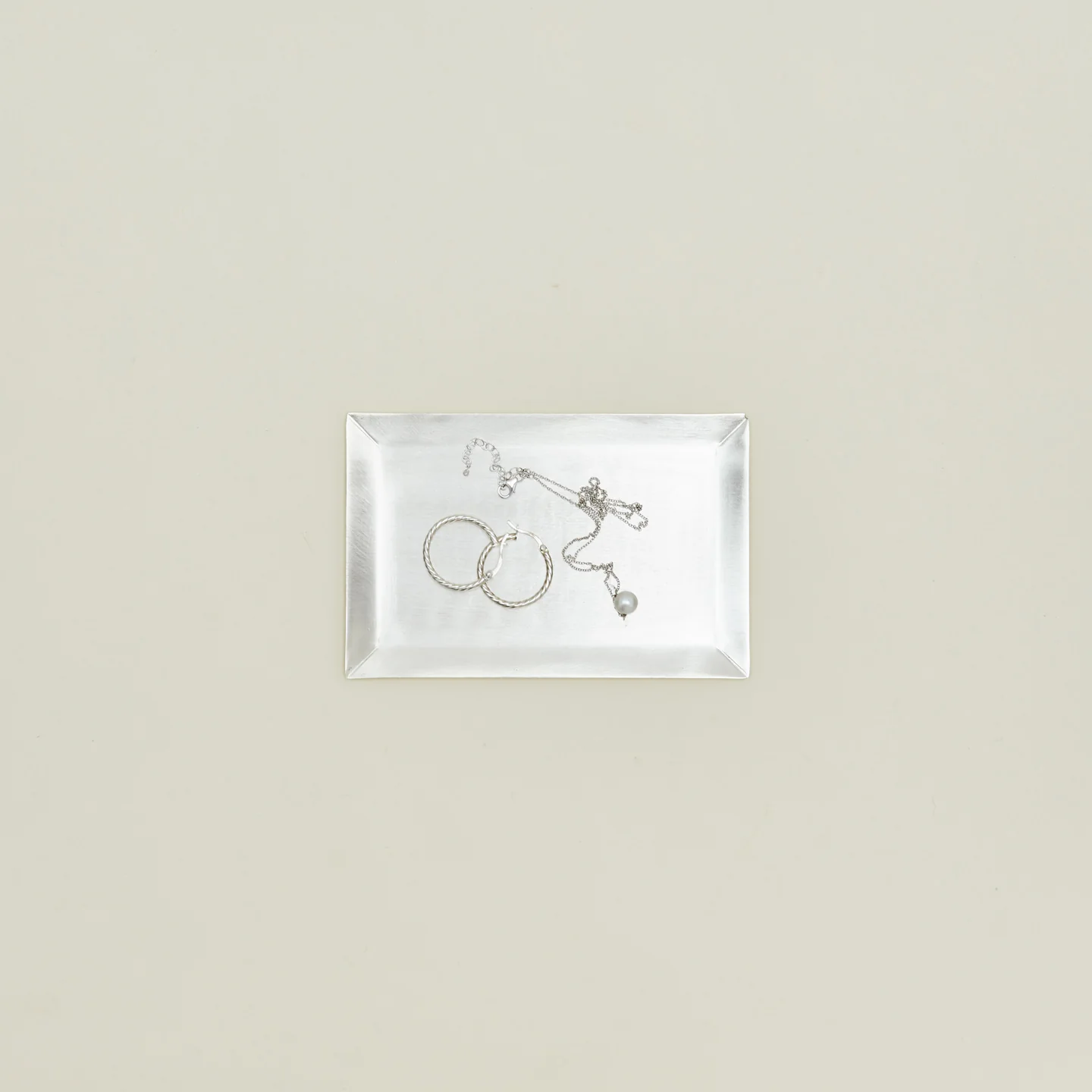 Rectangular Silver Tray - Image 2
