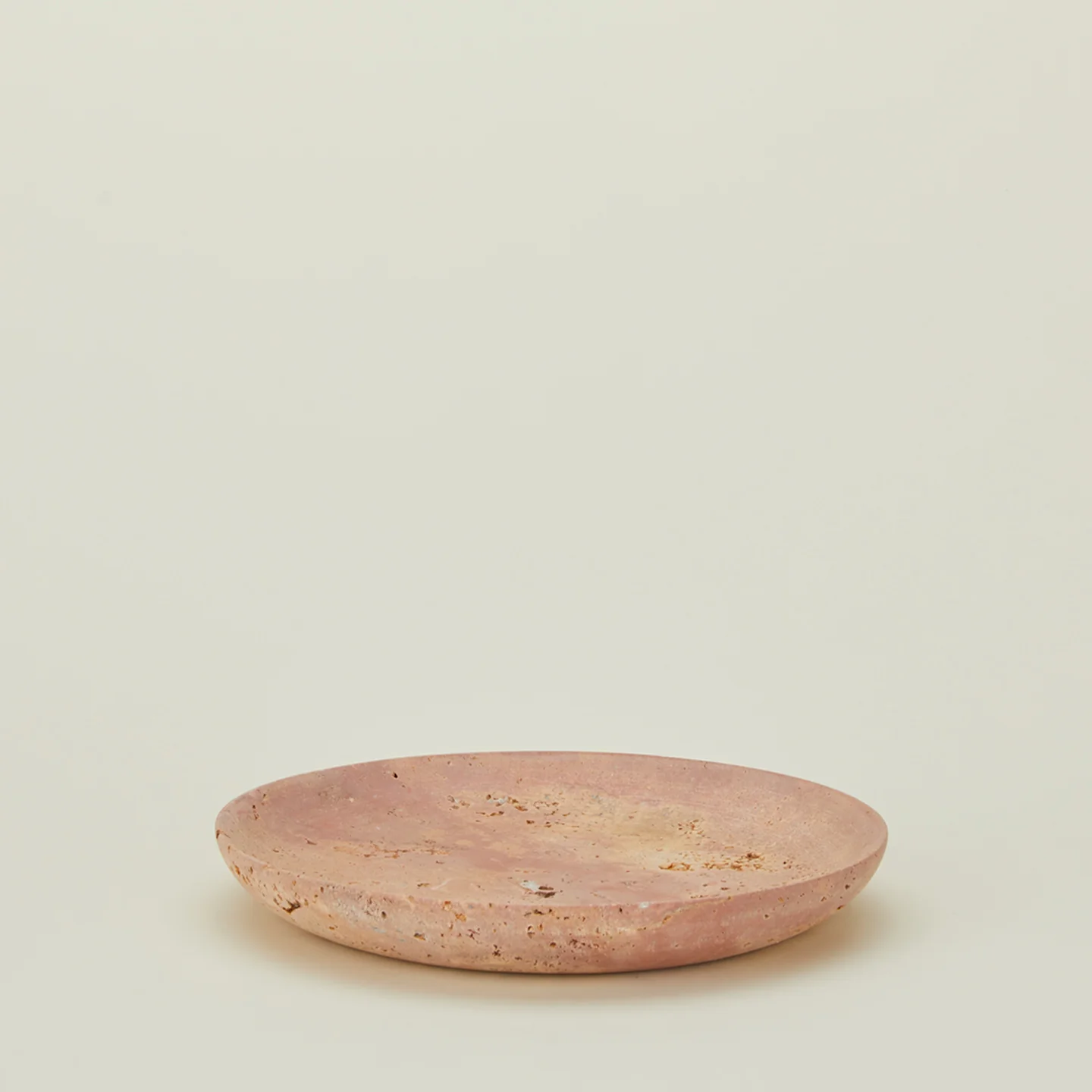 Red Travertine Tray
