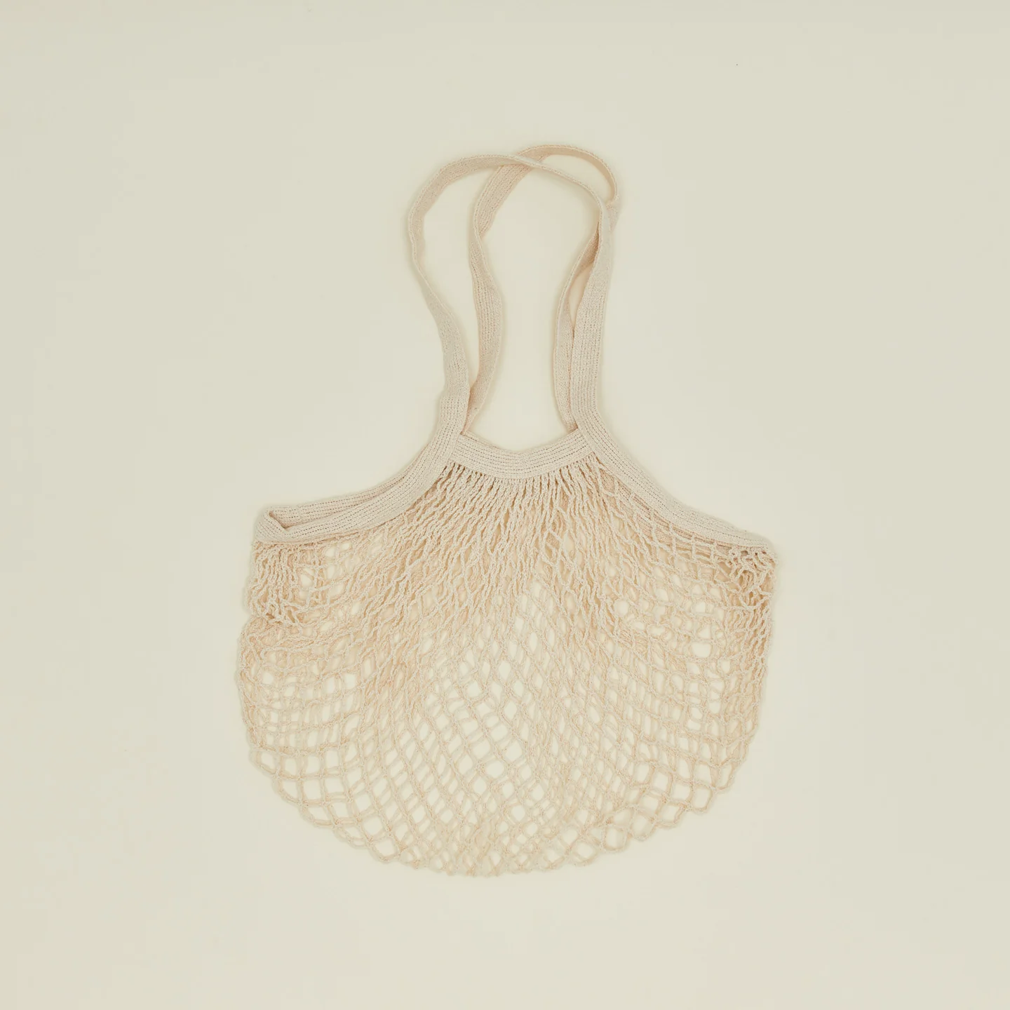 Reusable Mesh Cotton Grocery Bag - Natural