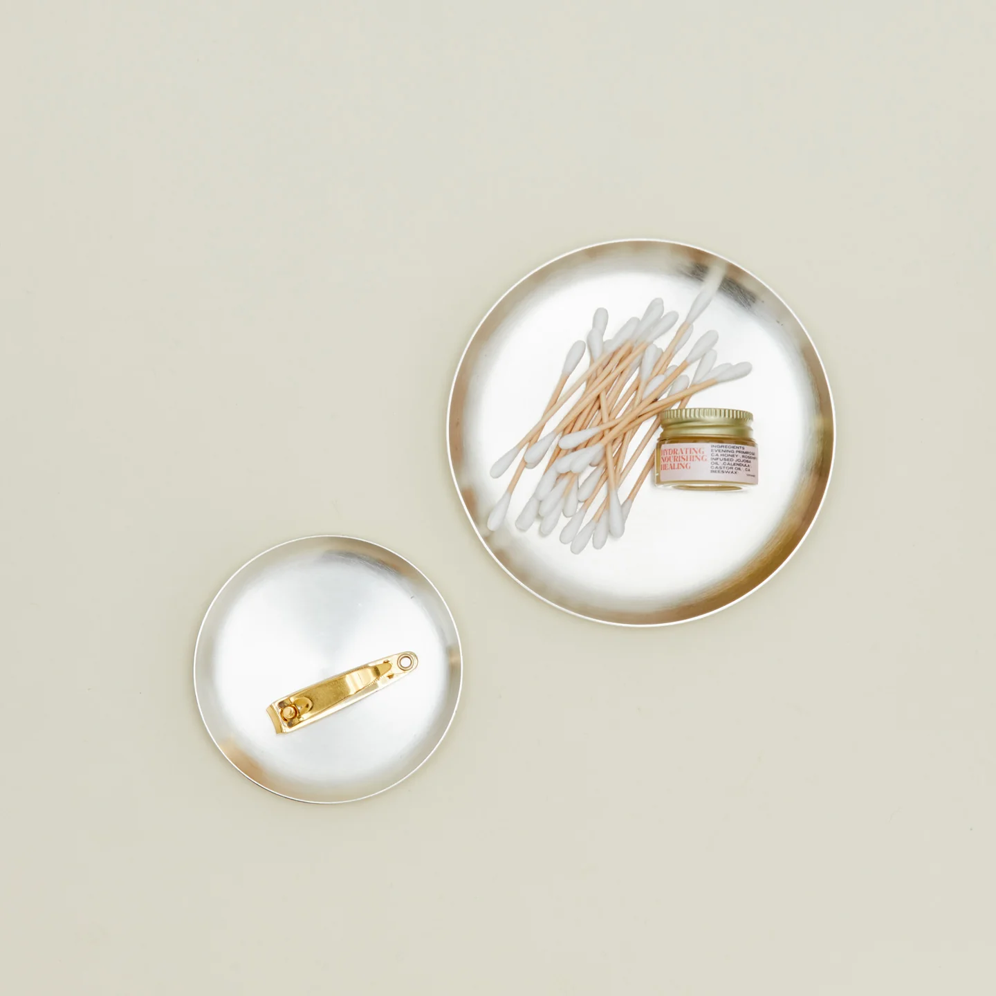 Round Silver Plate - Image 2