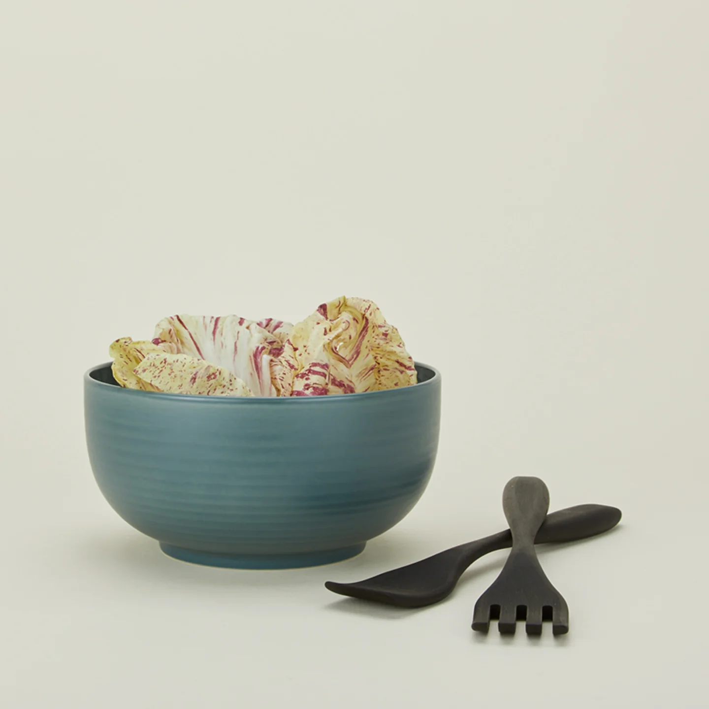Salad Servers - Ebonized Oak - Image 3
