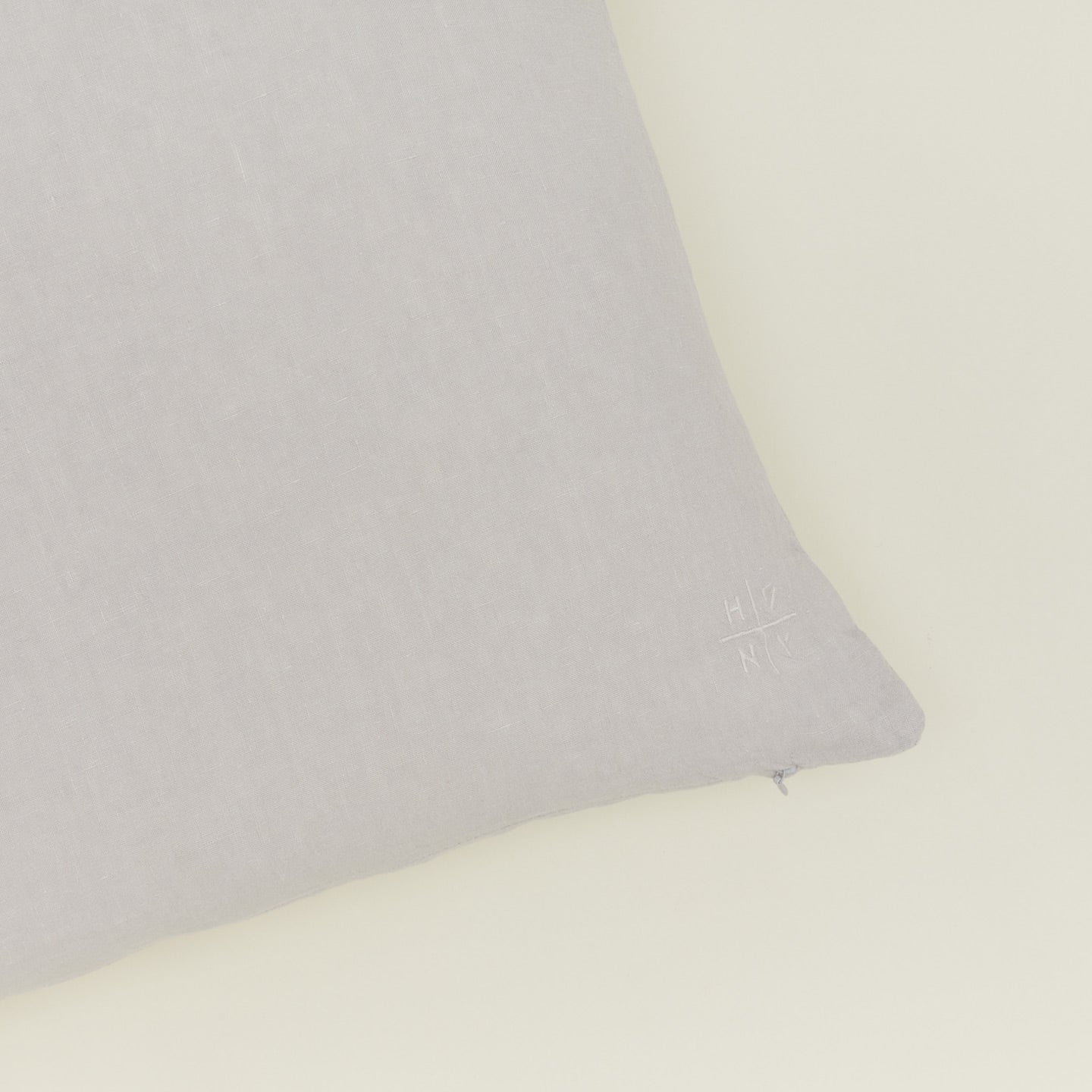 Simple Linen 12x22 Pillow - Light Grey - Image 3