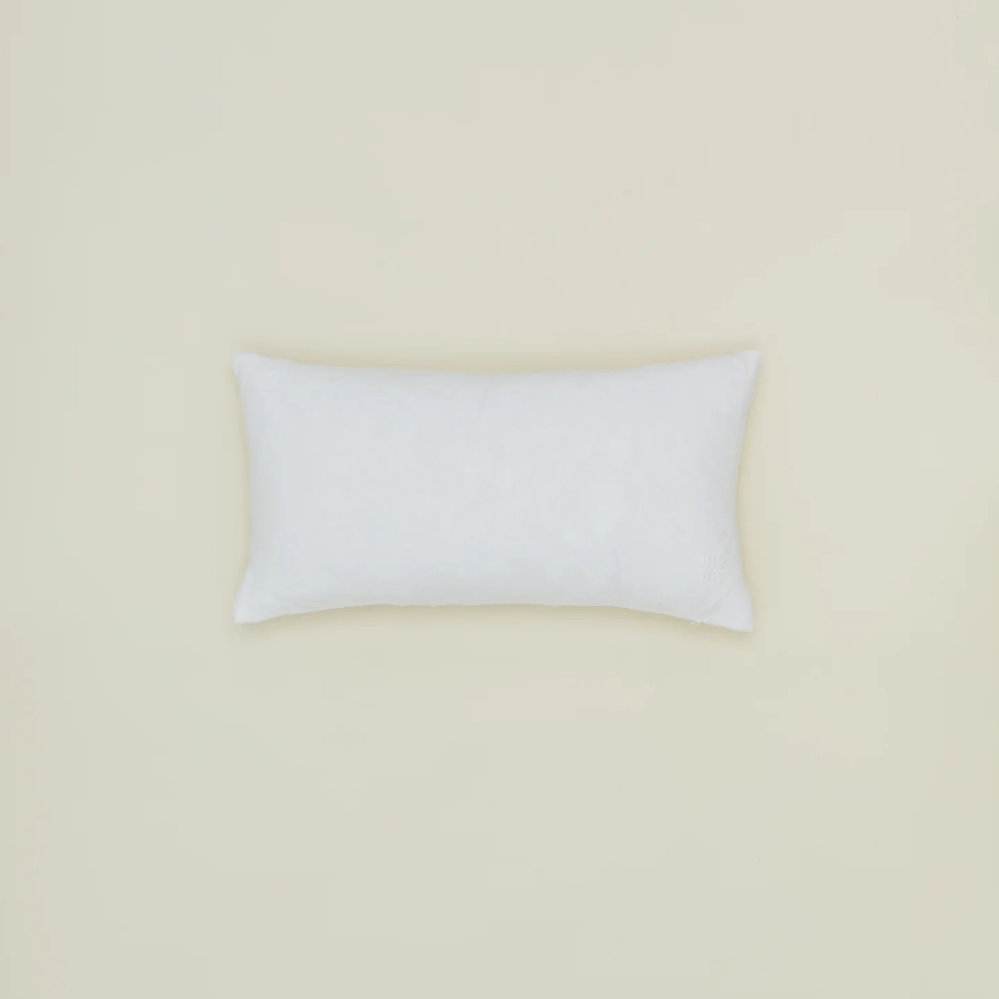 Simple Linen 12x22 Pillow - White