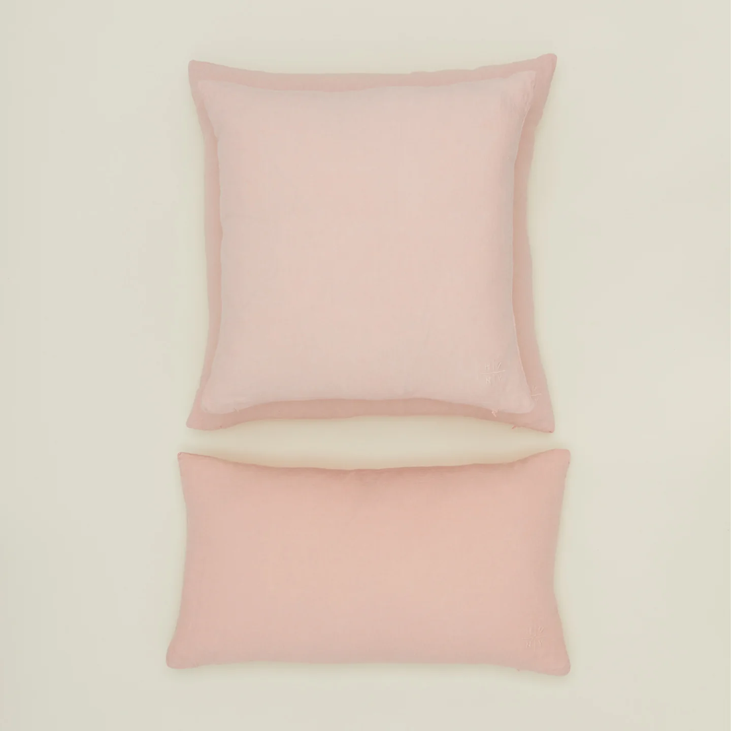 Simple Linen 18x18 Pillow - Blush - Image 2
