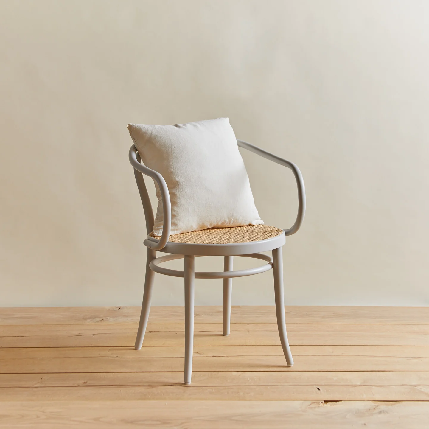 Simple Linen 18x18 Pillow - Ivory - Image 4