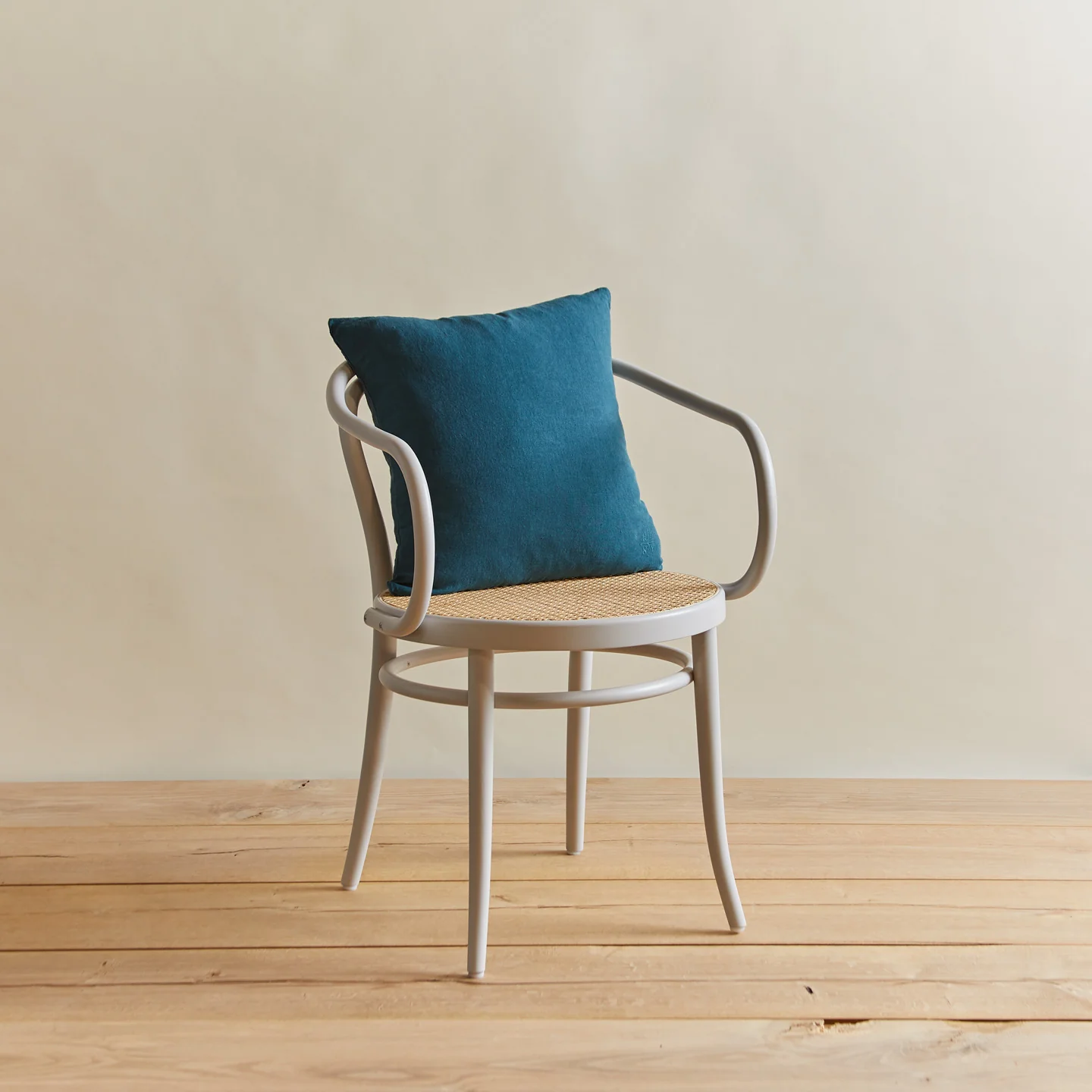 Simple Linen 18x18 Pillow - Peacock - Image 4