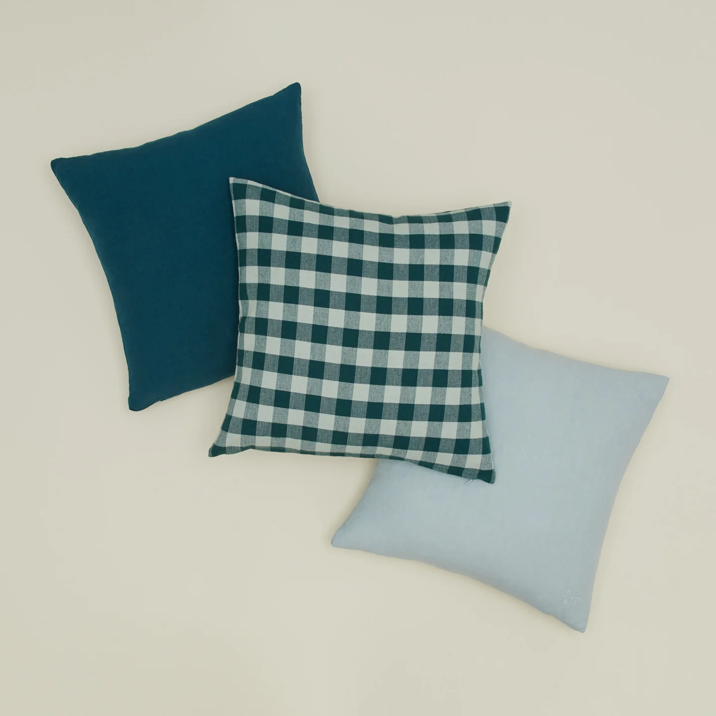 Simple Linen 18x18 Pillow - Peacock - Image 6