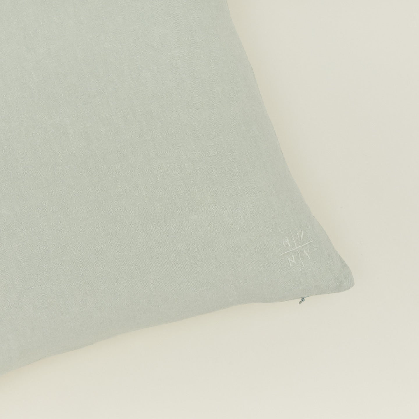 Simple Linen 22x22 Pillow - Sage - Image 3
