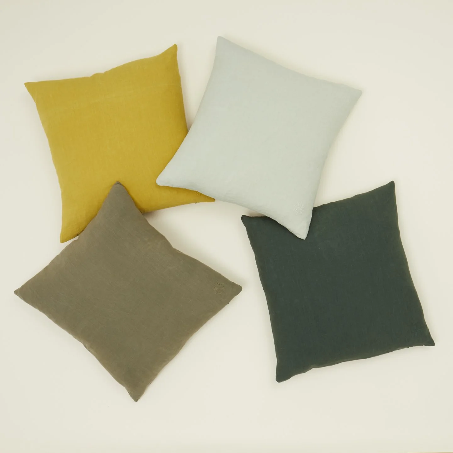 Simple Linen Euro Sham - Sage - Image 3