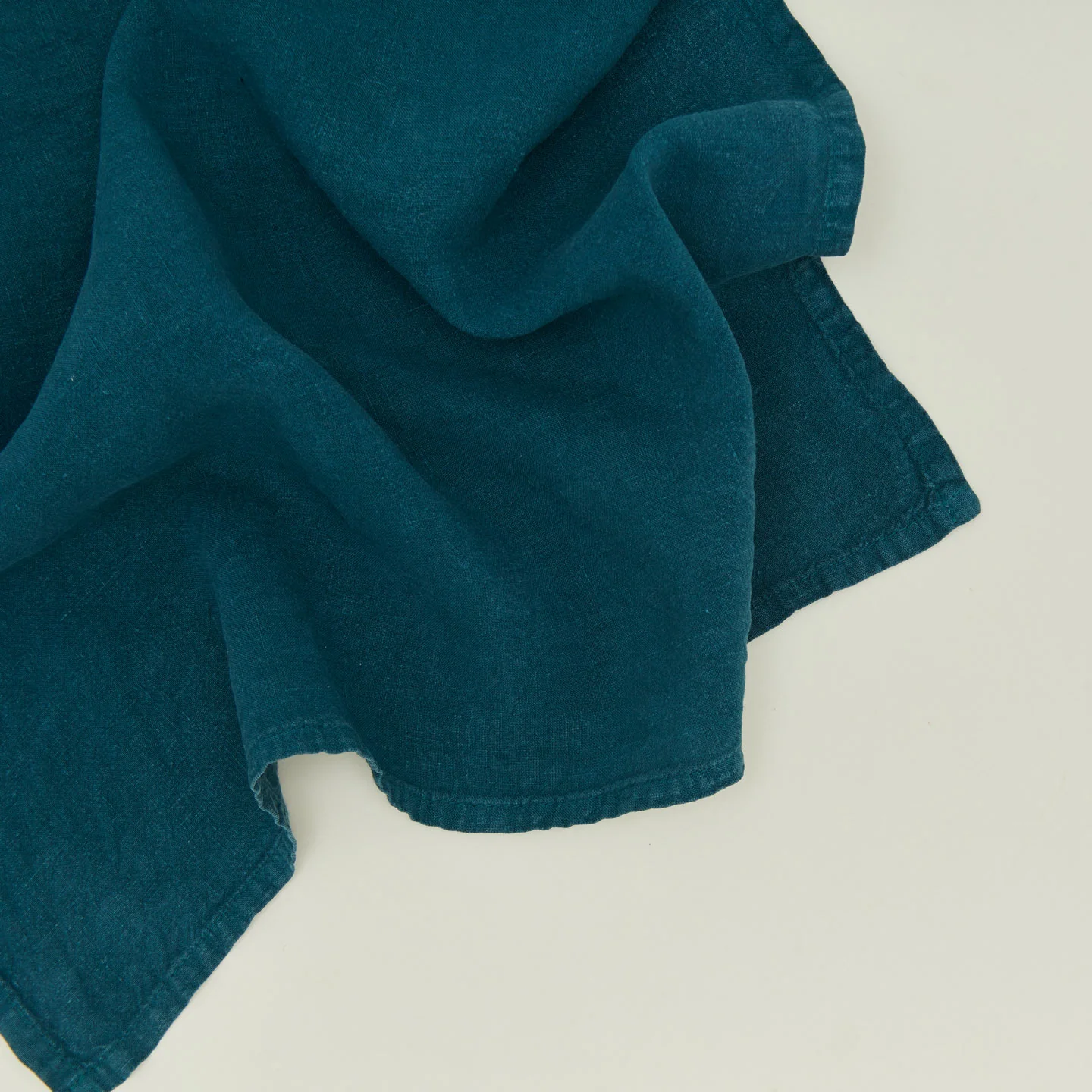 Simple Linen Napkin - Peacock - Image 3