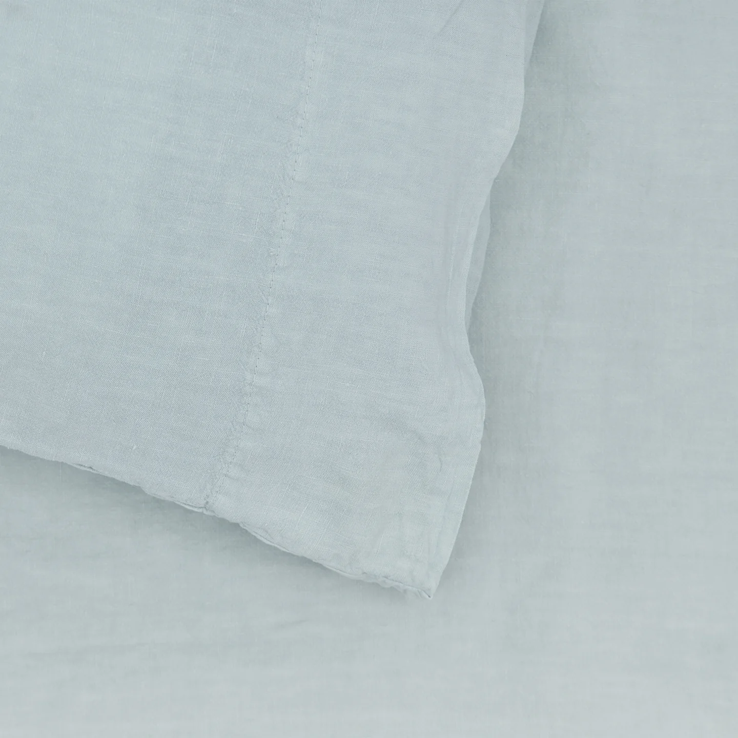 Simple Linen Pillowcases, Set of 2 - Sky - Image 3