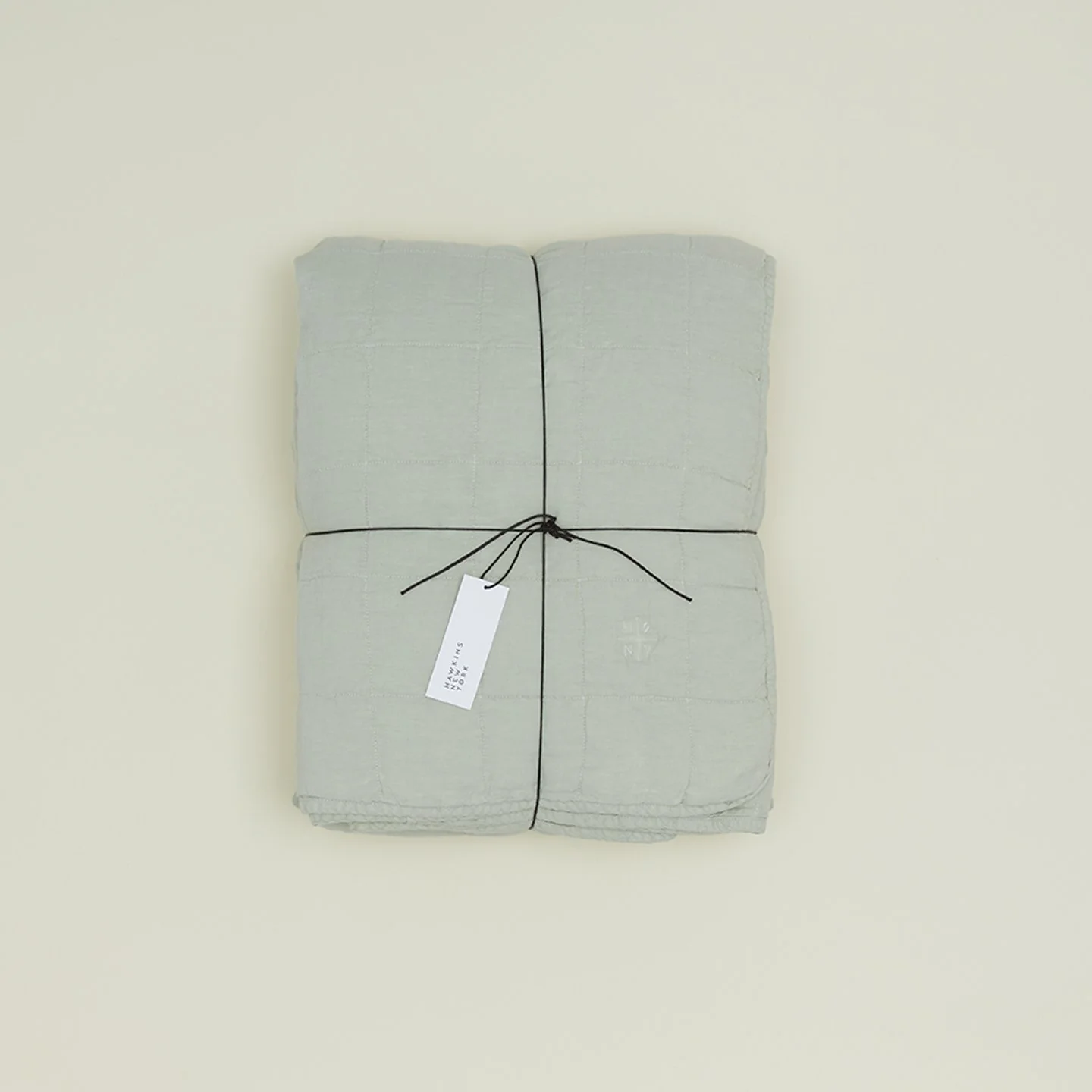 Simple Linen Quilt - Sage - Image 3
