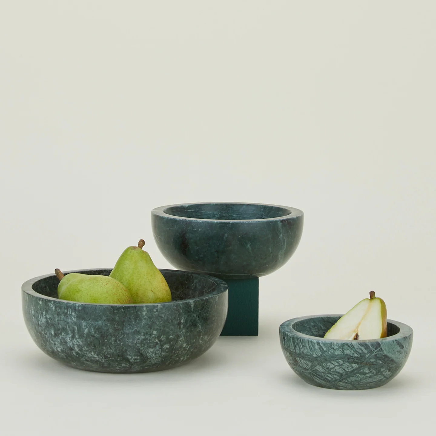Simple Marble Bowl - Green - Image 2