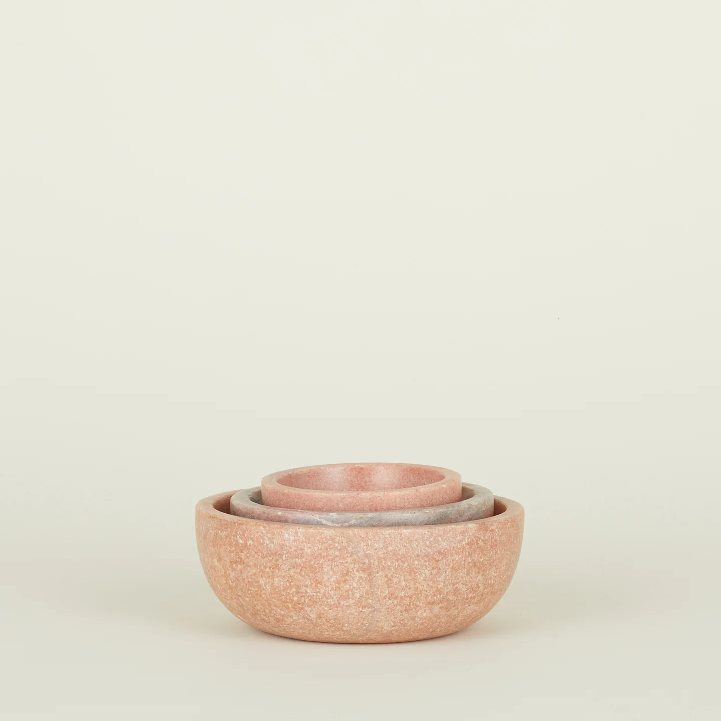 Simple Marble Bowl - Pink