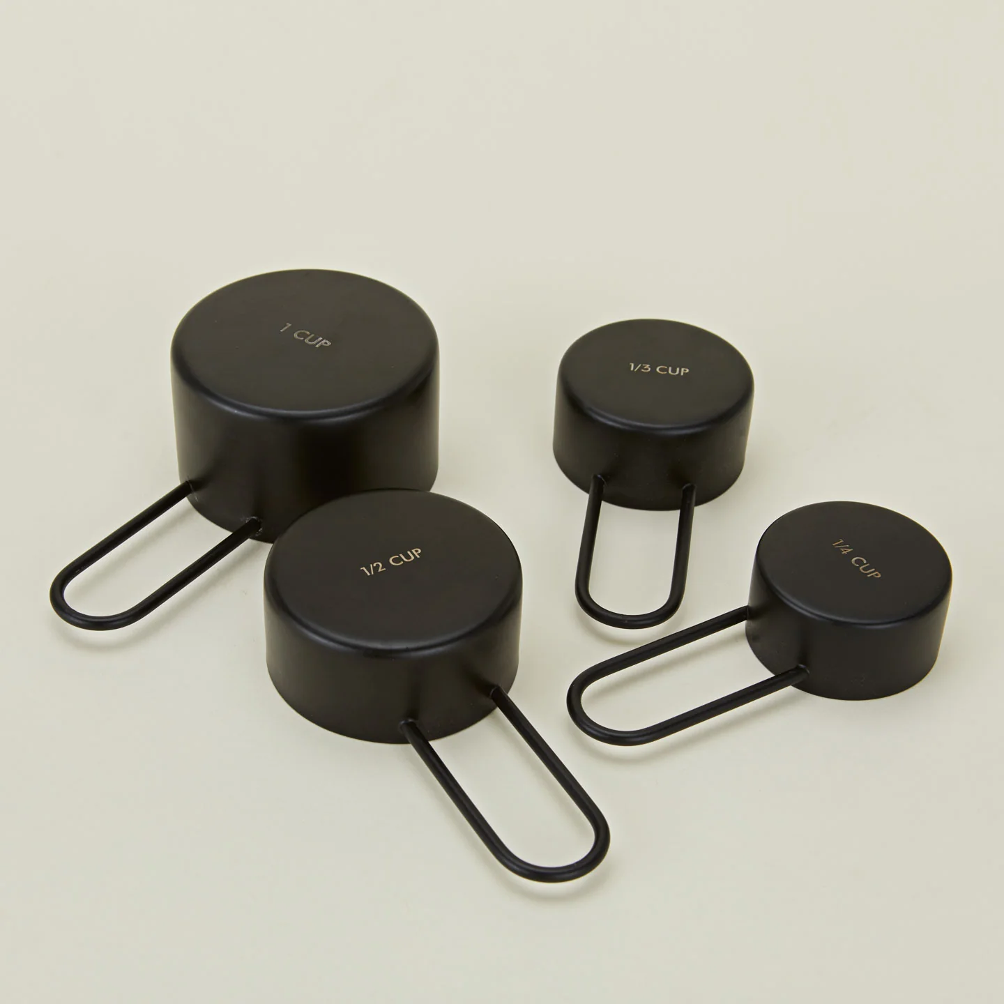 Simple Measuring Cups - Black - Image 6