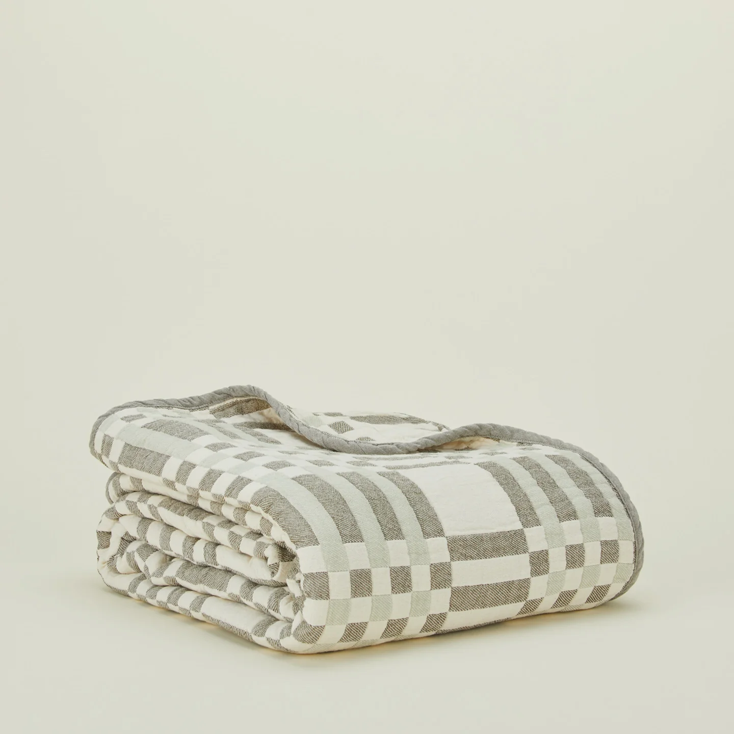Simple Plaid Blanket - Sage/Olive - Image 3