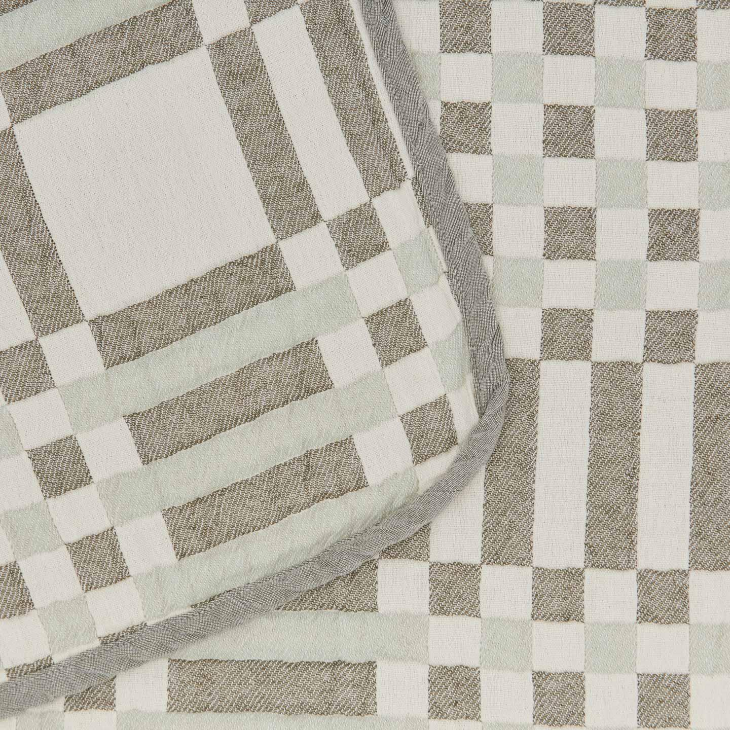 Simple Plaid Blanket - Sage/Olive - Image 4
