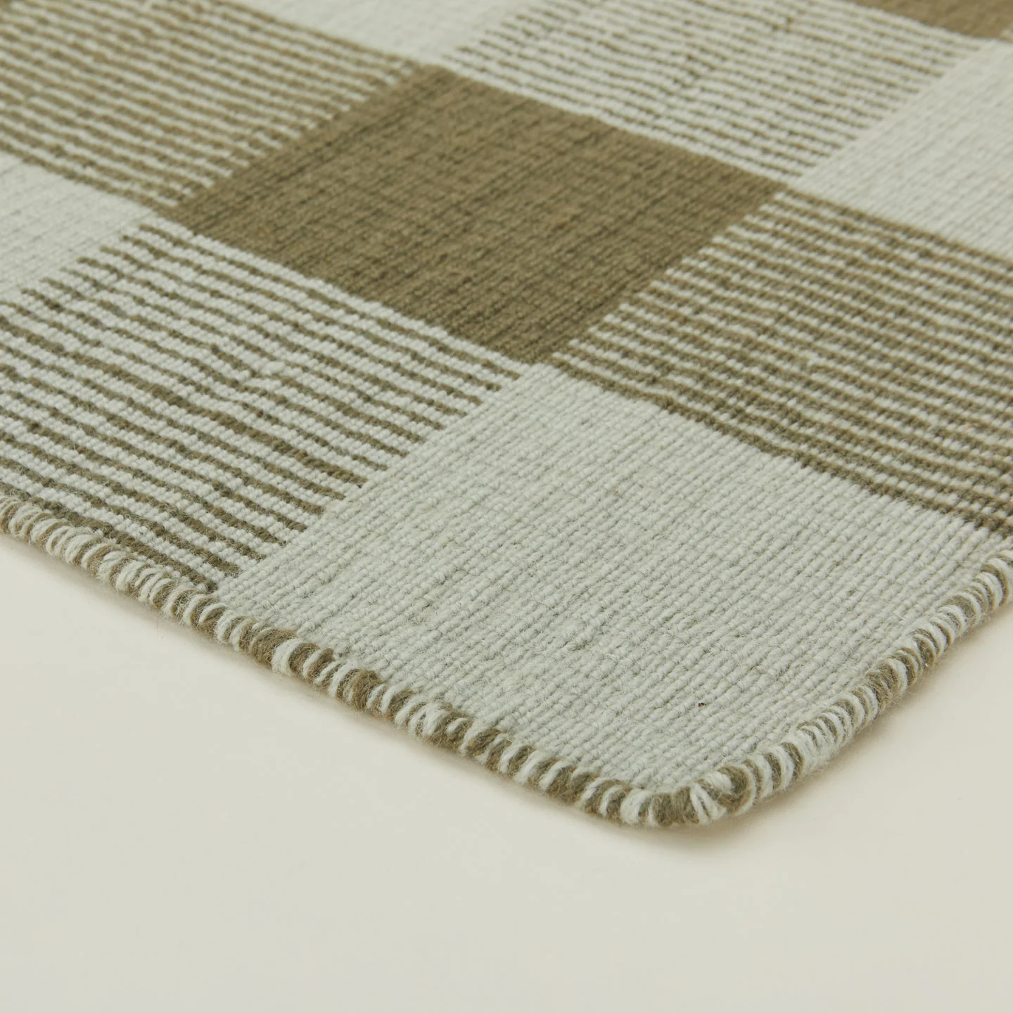 Simple Plaid Rug - Sage/Olive - Image 2