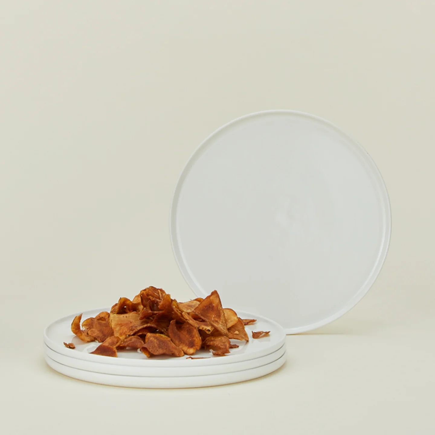 Simple Porcelain Salad Plate, Set of 4 - Image 2