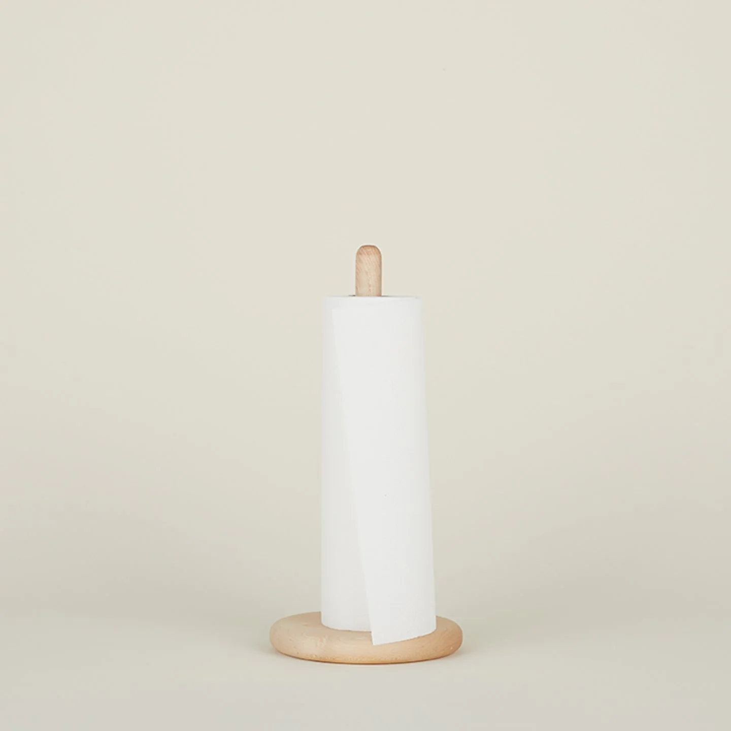 Simple Wood Paper Towel Holder - Image 2