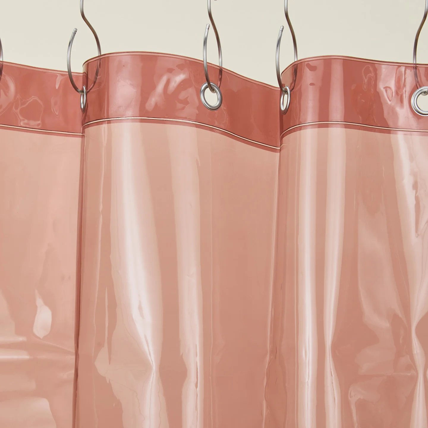 Solid Sun Shower Curtain - Dark Rose