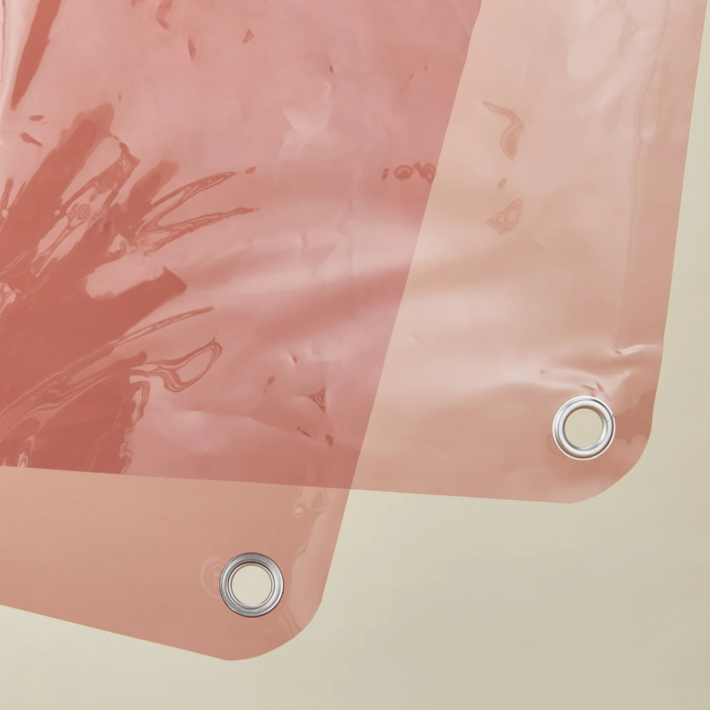 Solid Sun Shower Curtain - Dark Rose - Image 2