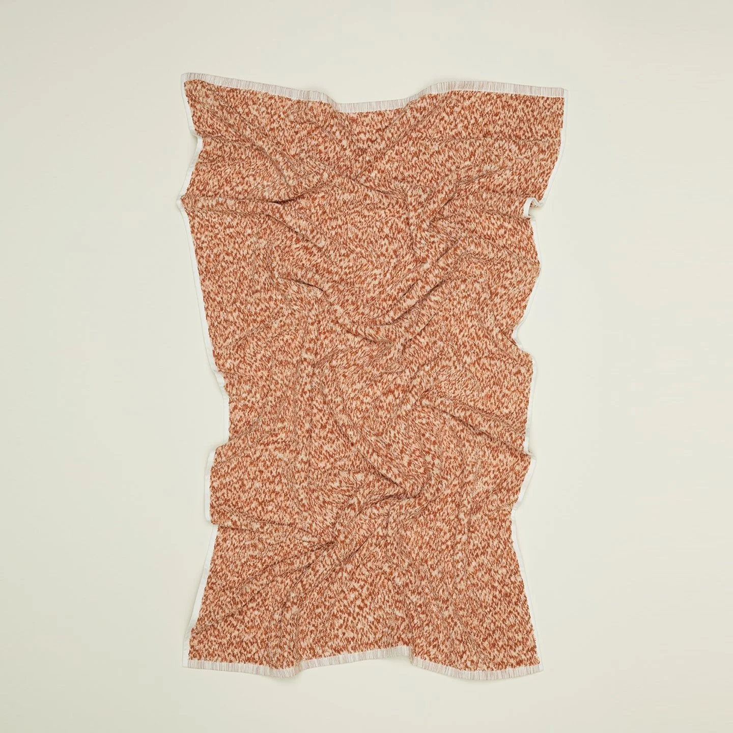Space Dye Terry Towel - Terracotta - Image 3
