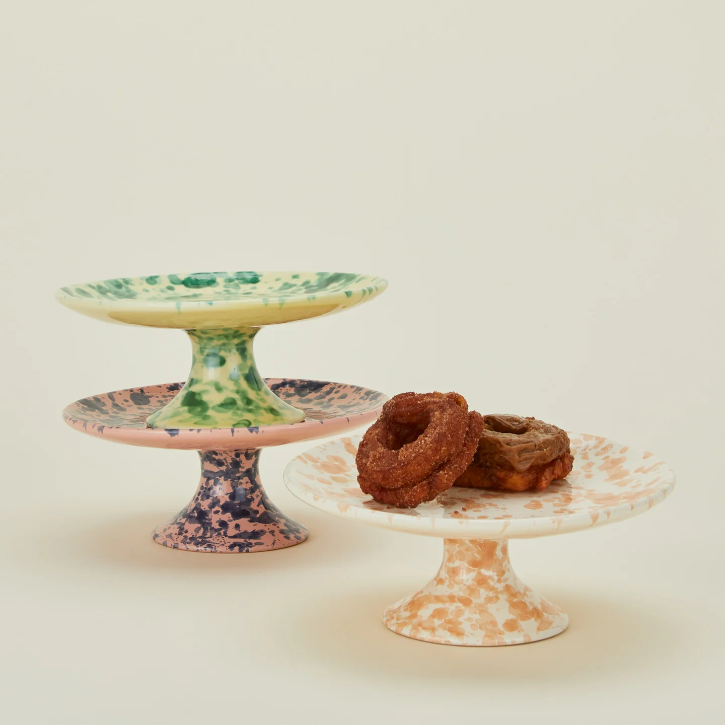 Splatter Cake Stand - Pink/Blue - Image 5