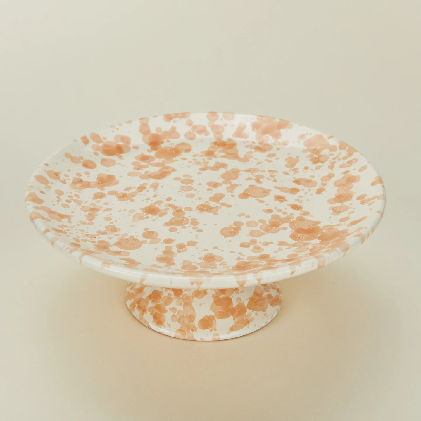 Splatter Cake Stand - Tan/Ivory - Image 3