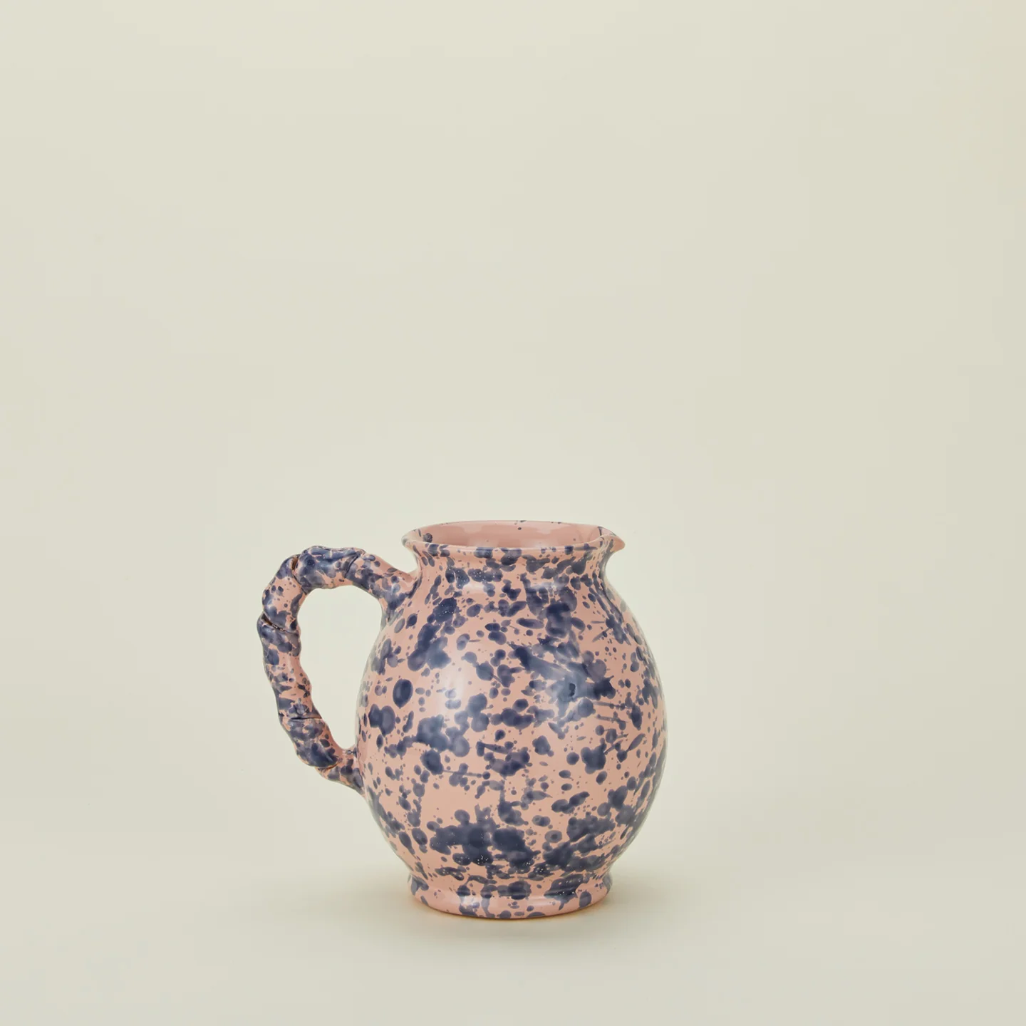 Splatter Cigno Jug - Pink/Blue