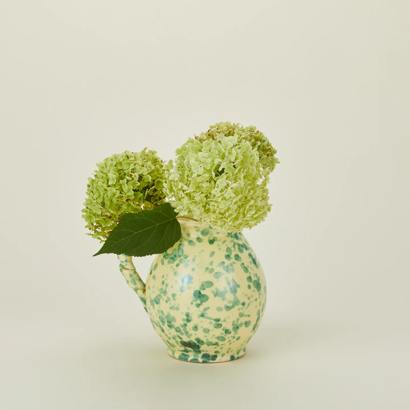 Splatter Cigno Jug - Yellow/Green - Image 2