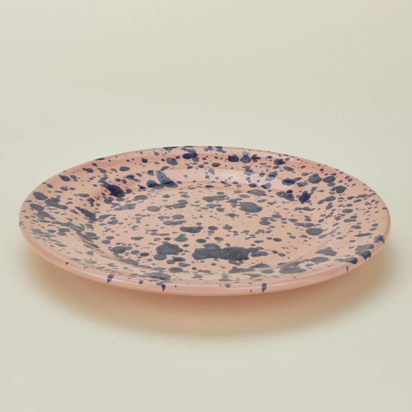 Splatter Dinner Plate - Pink/Blue - Image 4