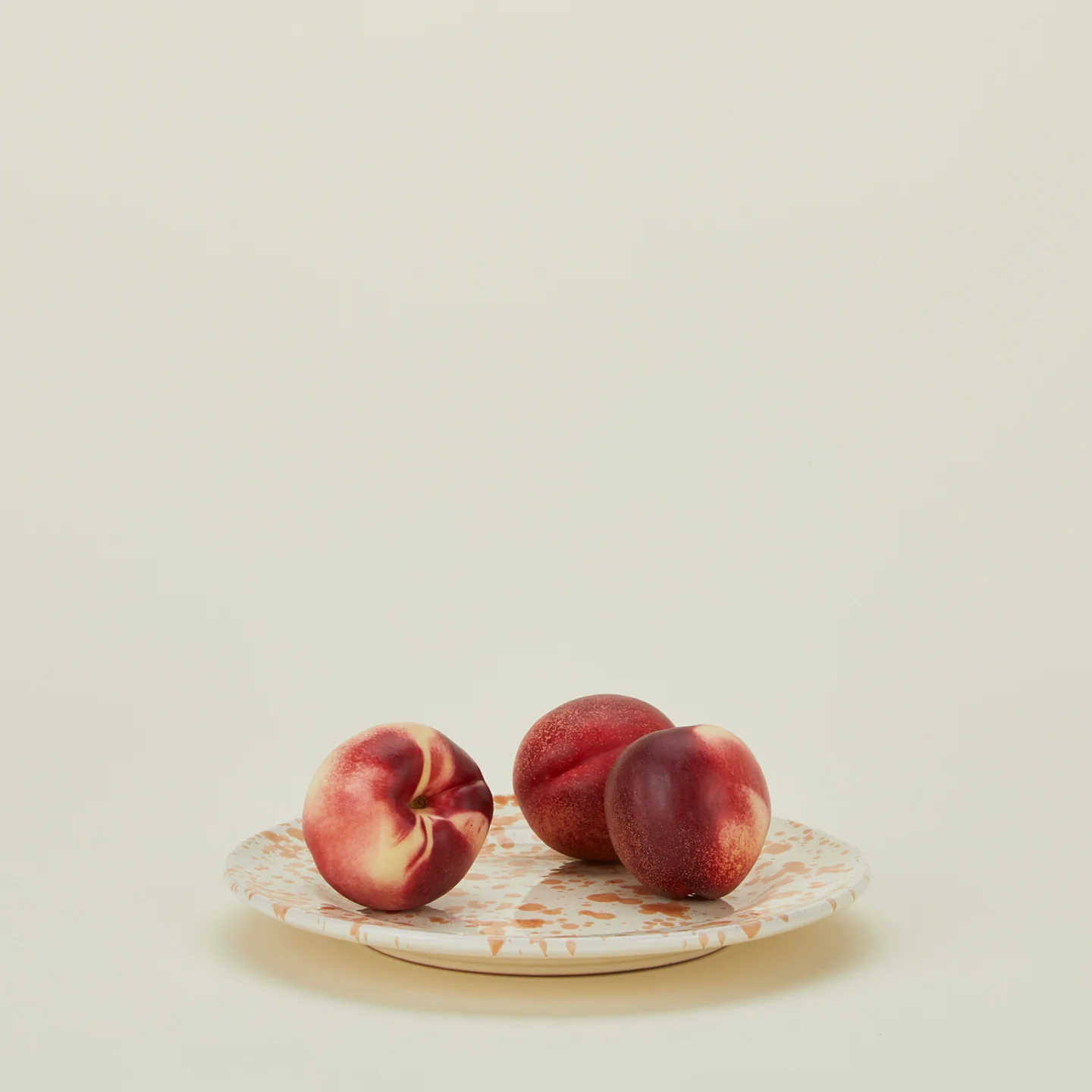 Splatter Dinner Plate - Tan/Ivory - Image 2