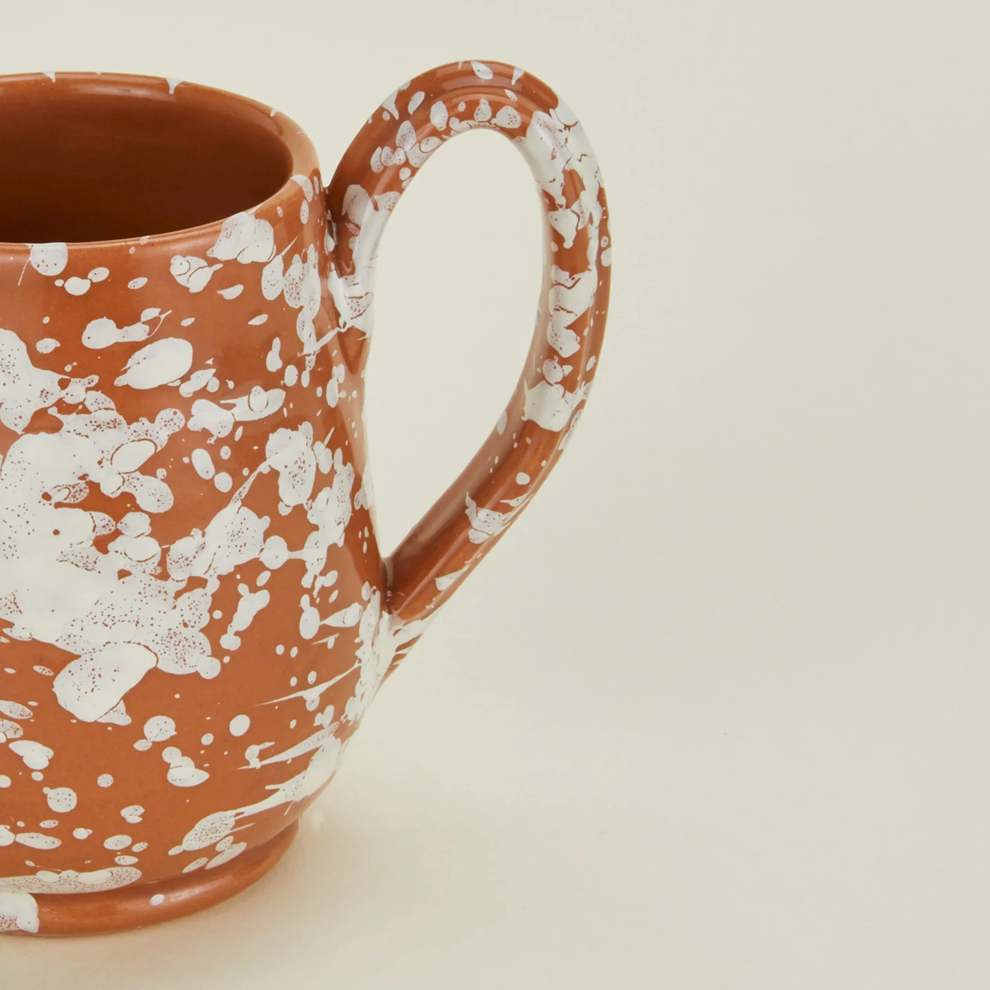 Splatter Mug - Terracotta/Cream - Image 4