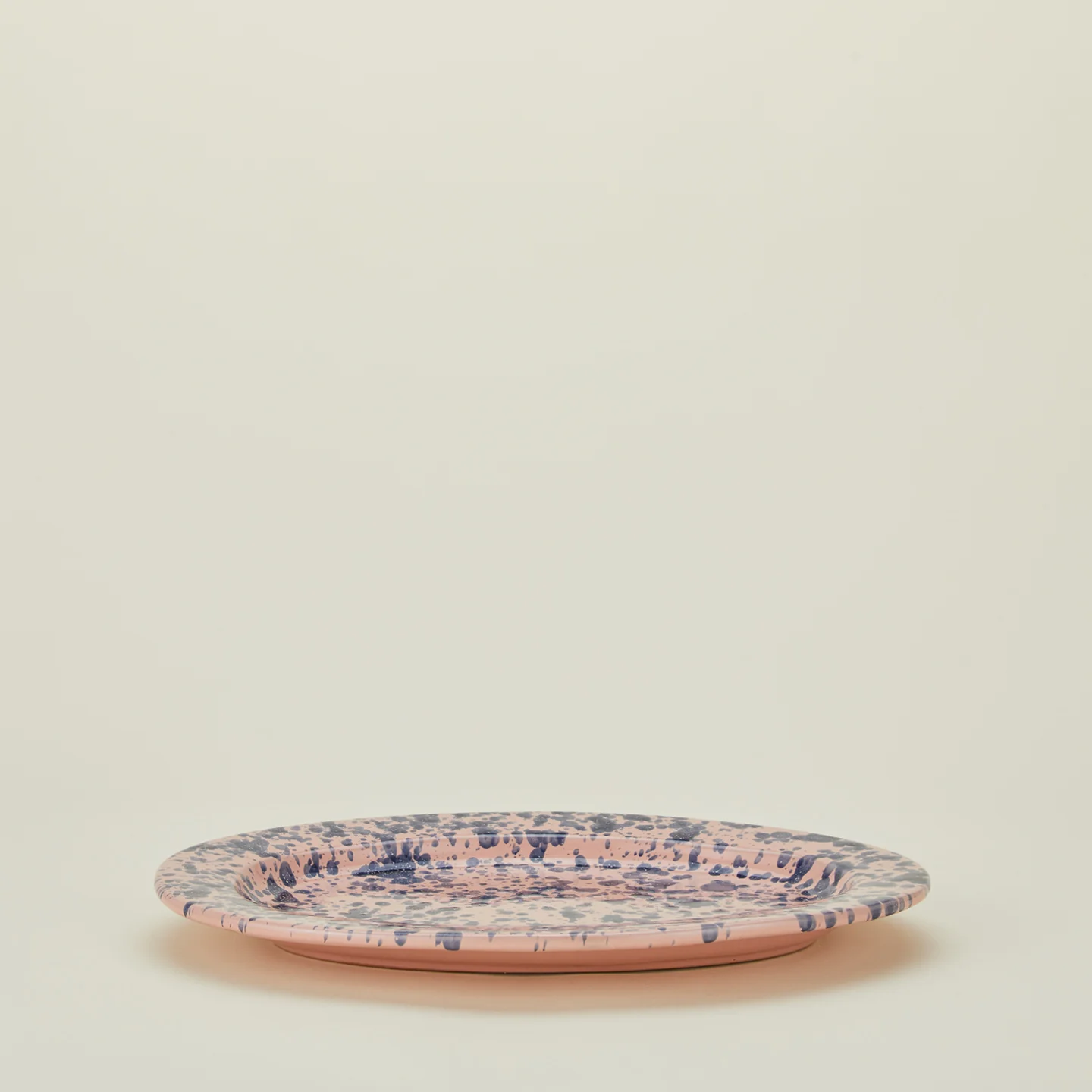 Splatter Oval Platter - Pink/Blue - Image 3