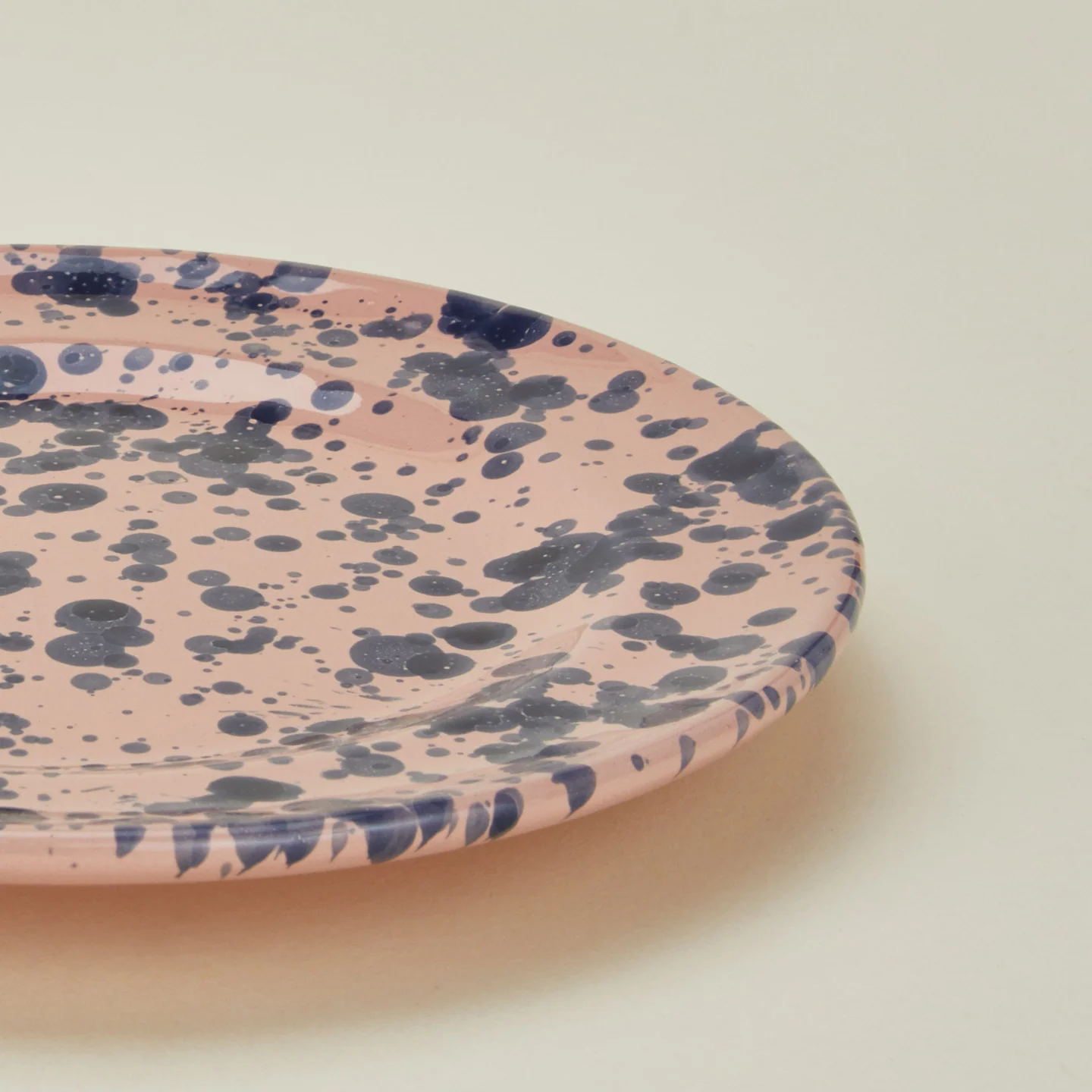 Splatter Salad Plate - Pink/Blue - Image 5
