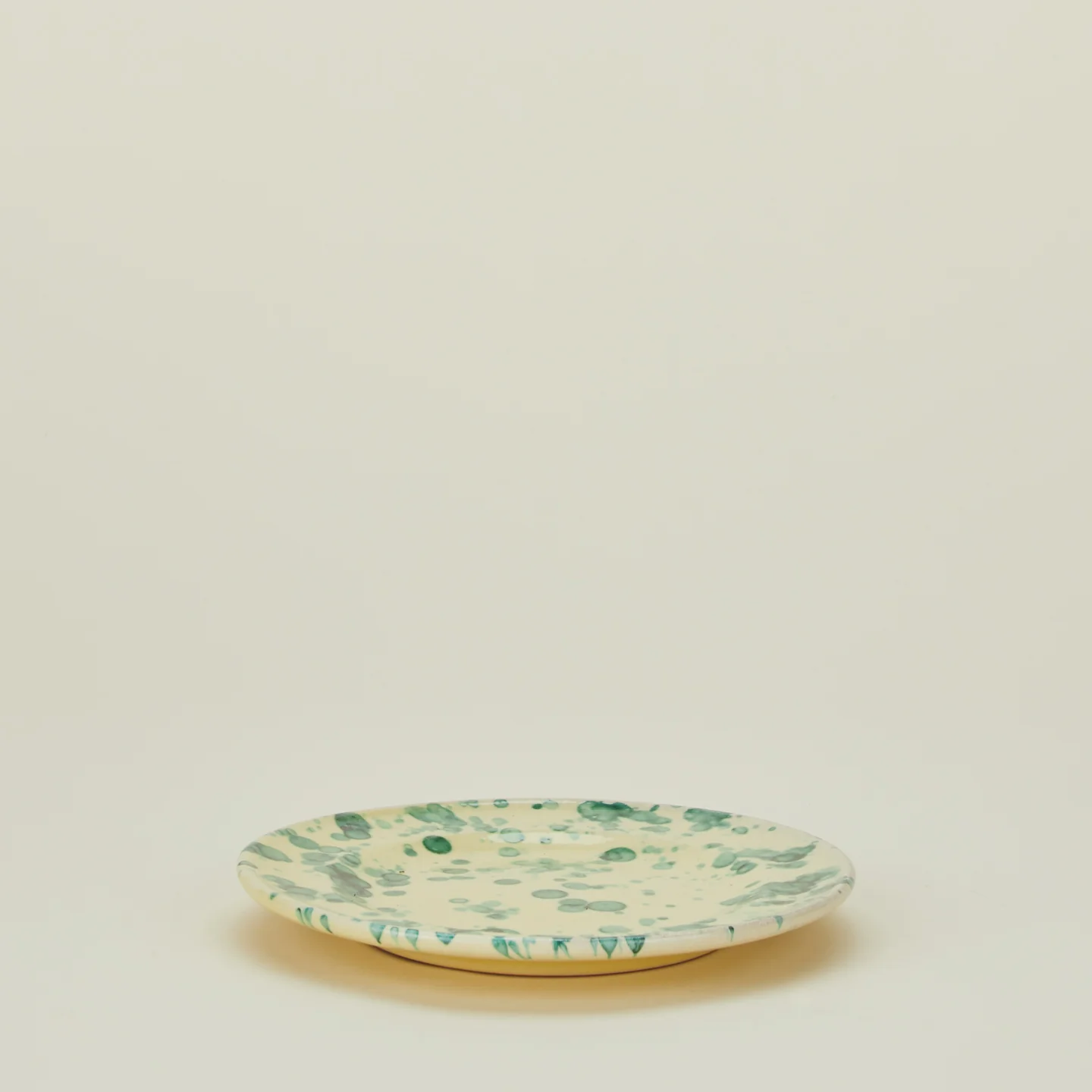 Splatter Salad Plate - Yellow/Green - Image 3