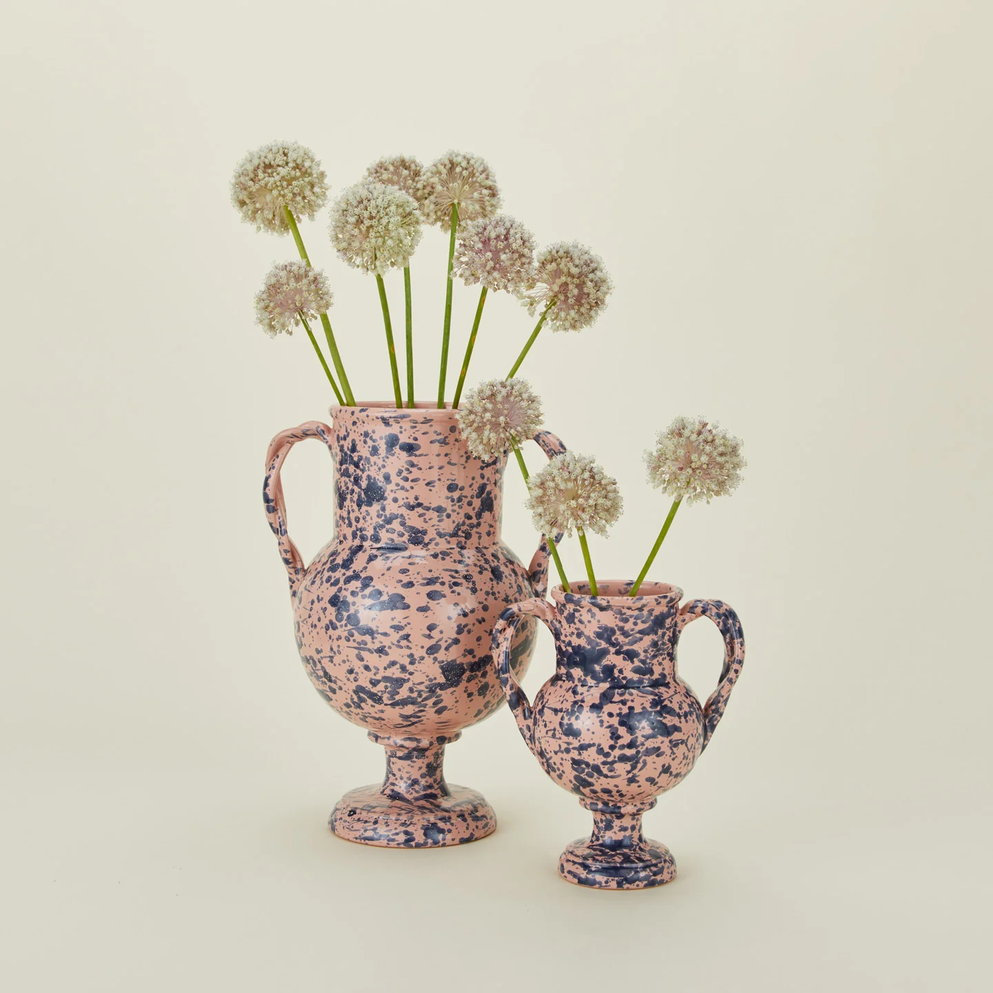 Splatter Verona Vase - Pink/Blue - Image 2