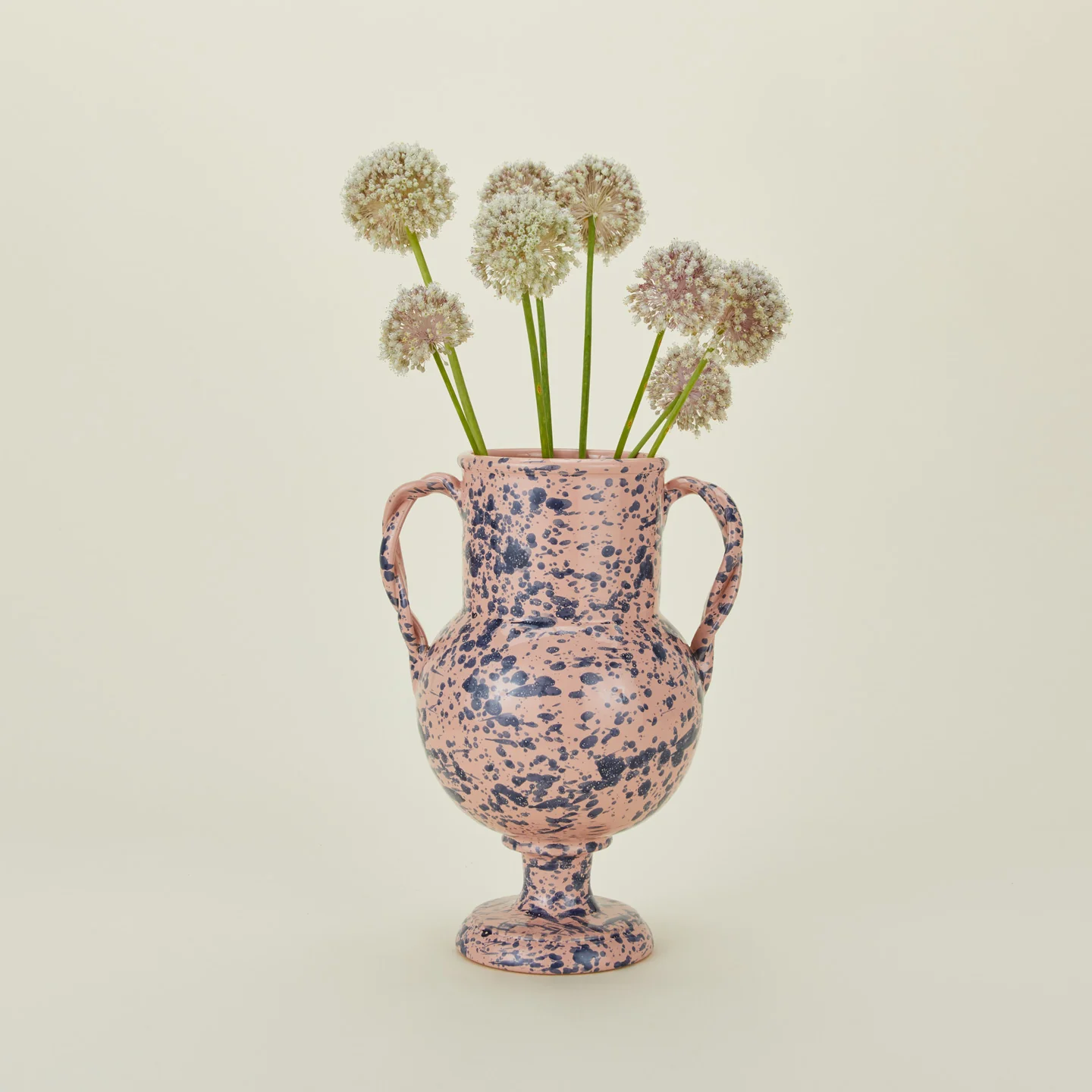 Splatter Verona Vase - Pink/Blue - Image 4