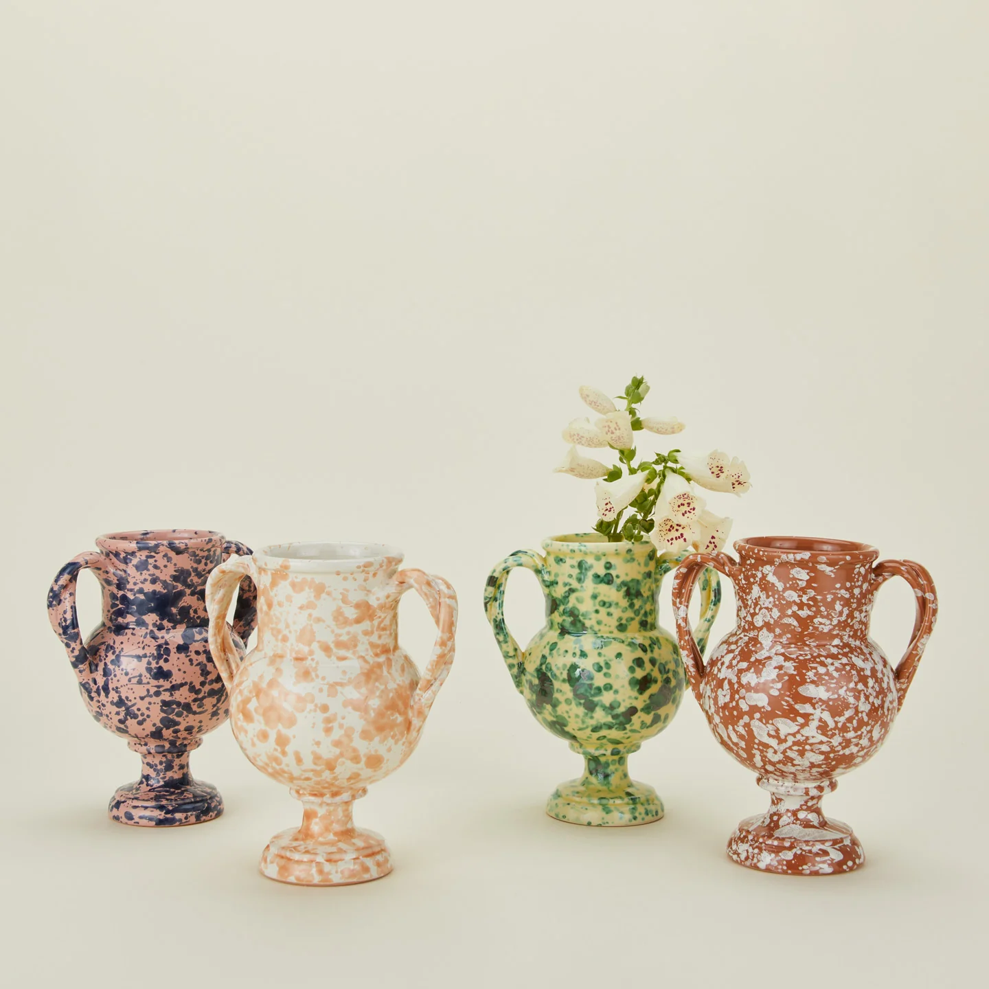 Splatter Verona Vase - Pink/Blue - Image 7