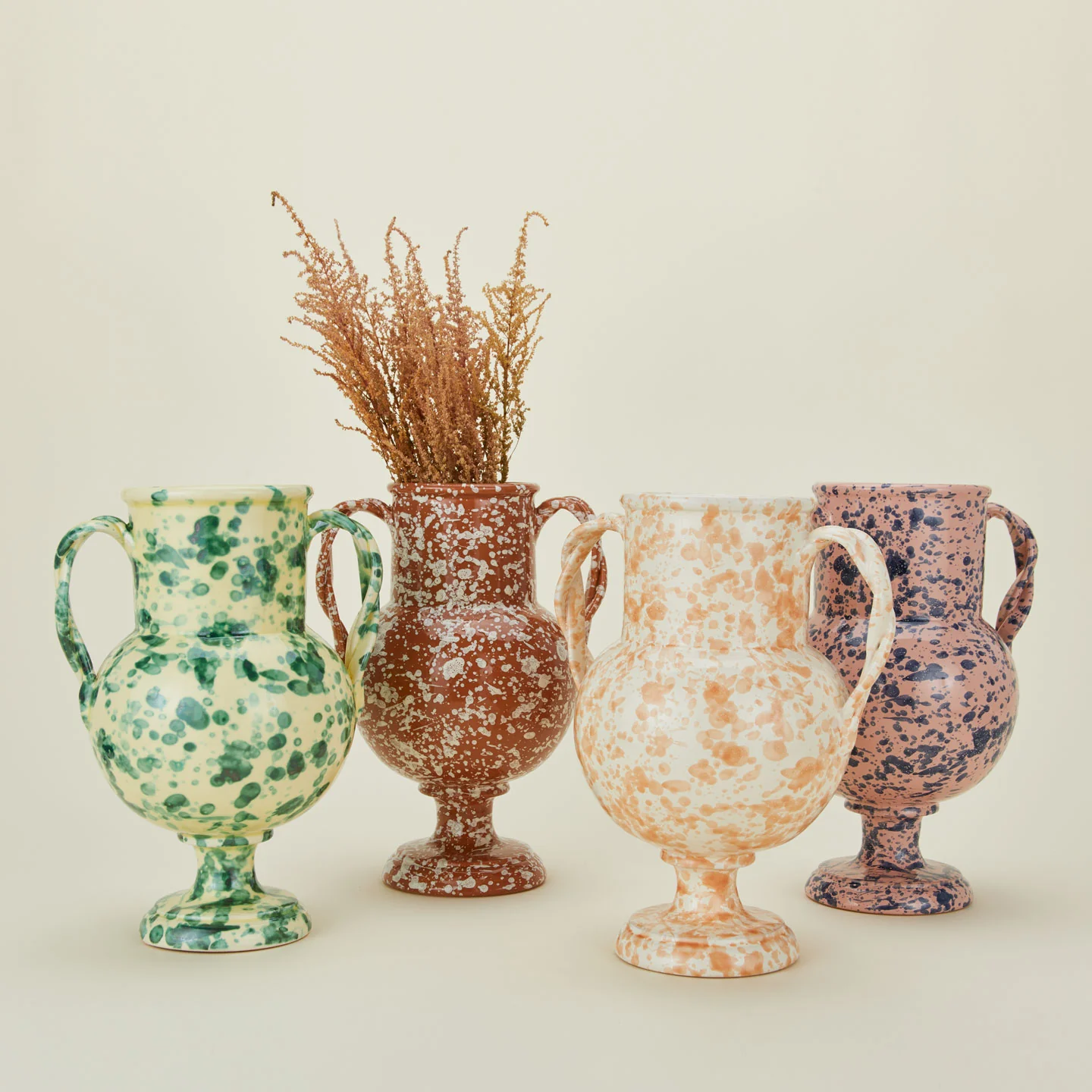 Splatter Verona Vase - Pink/Blue - Image 8