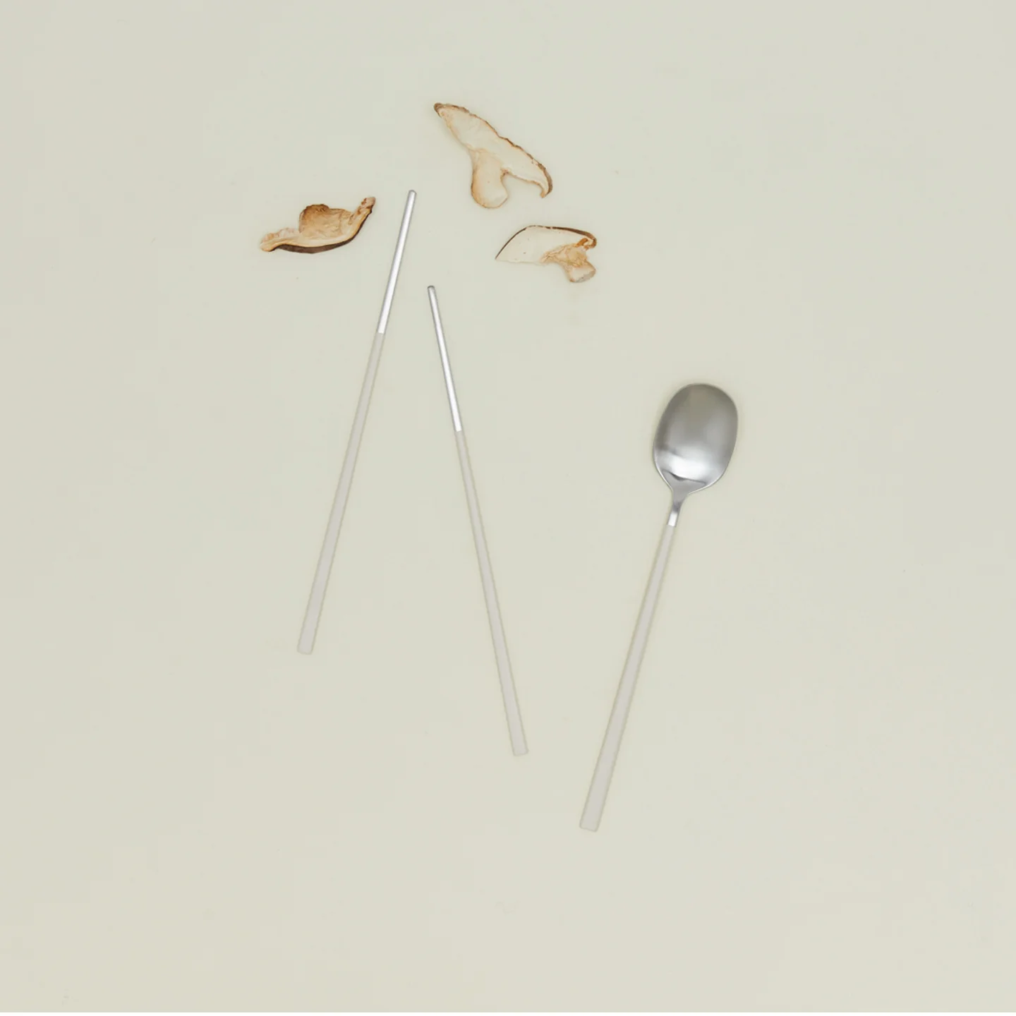 Spoon + Chopsticks Set - Almond - Image 2