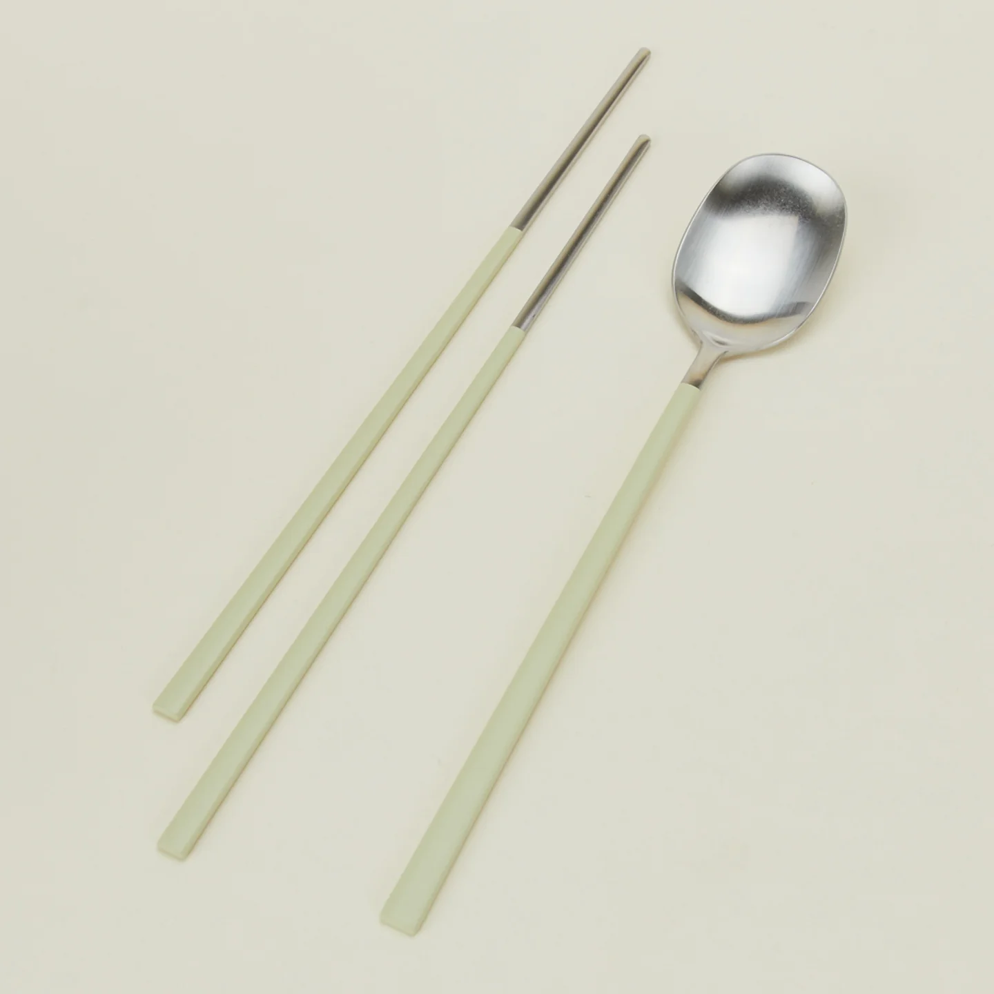 Spoon + Chopsticks Set - Mint Green - Image 3