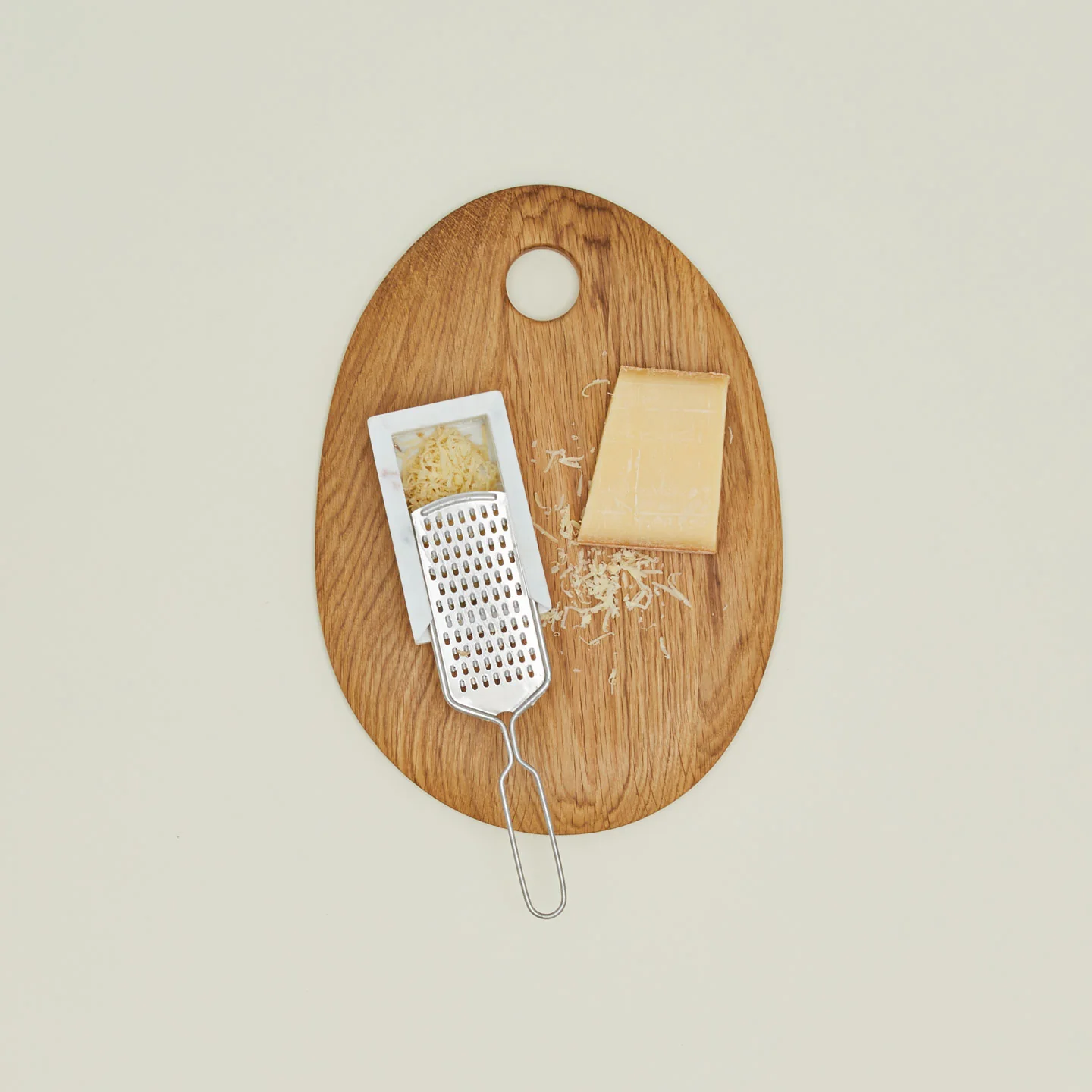 Stainless Steel Grater + Marble Box - Image 2