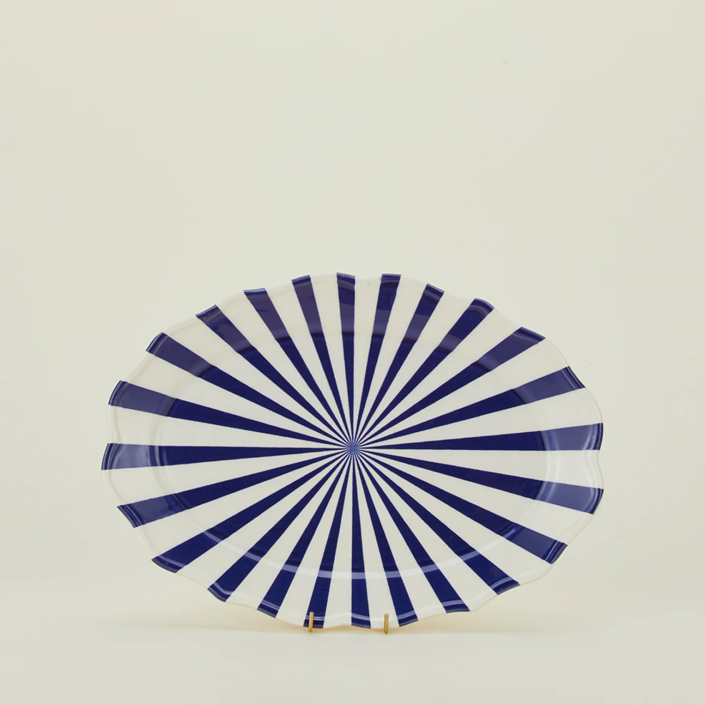 Starburst Oval Platter